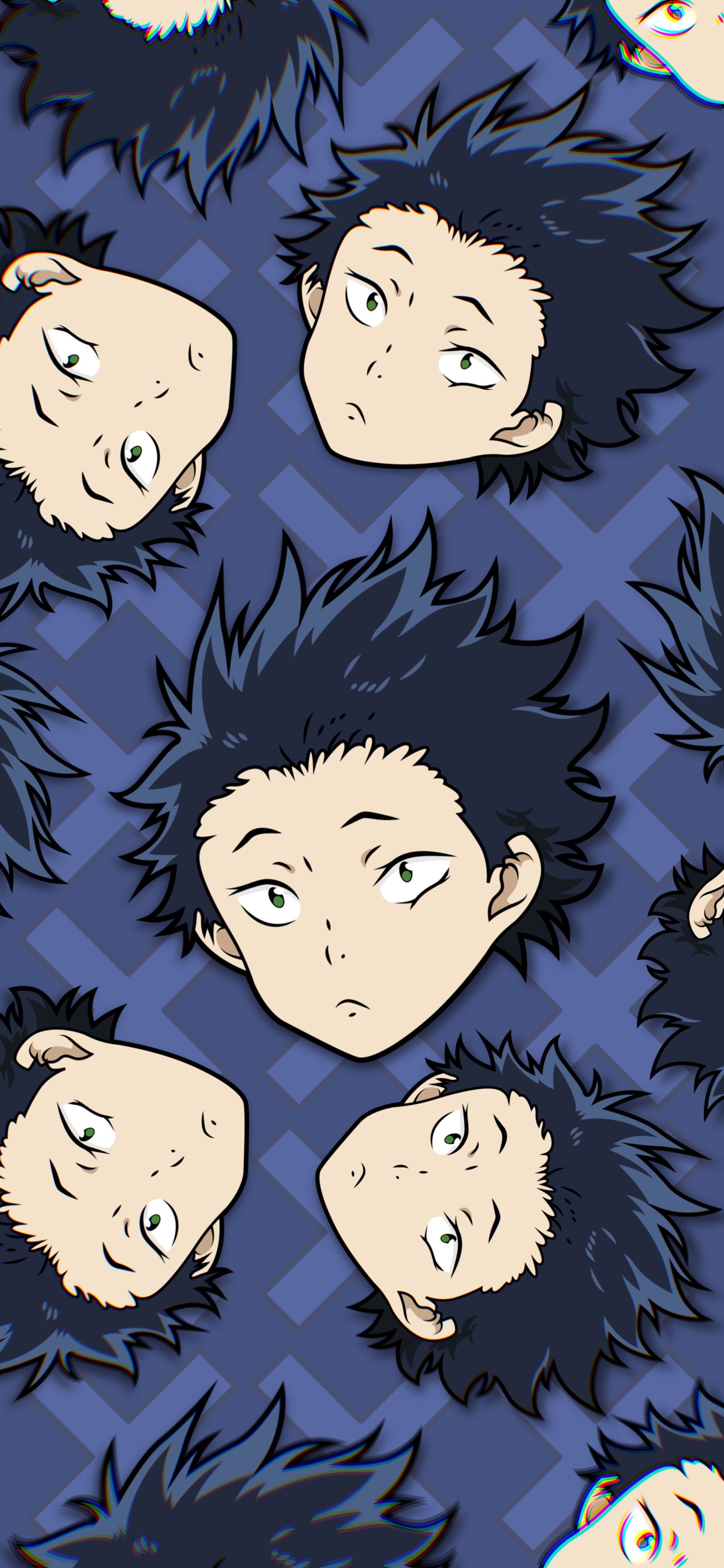 2000x4329 A Silent Voice Shoya Ishida Blue