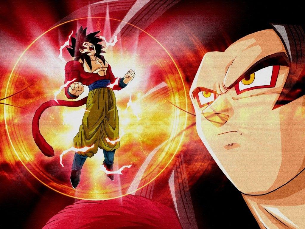 goku super saiyan 4 pop