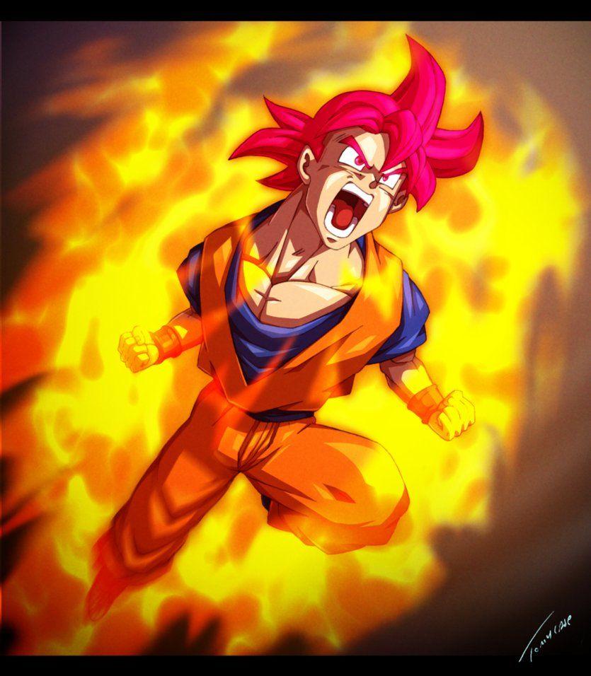 835x956 Super Saiyan God HD Wallpaper