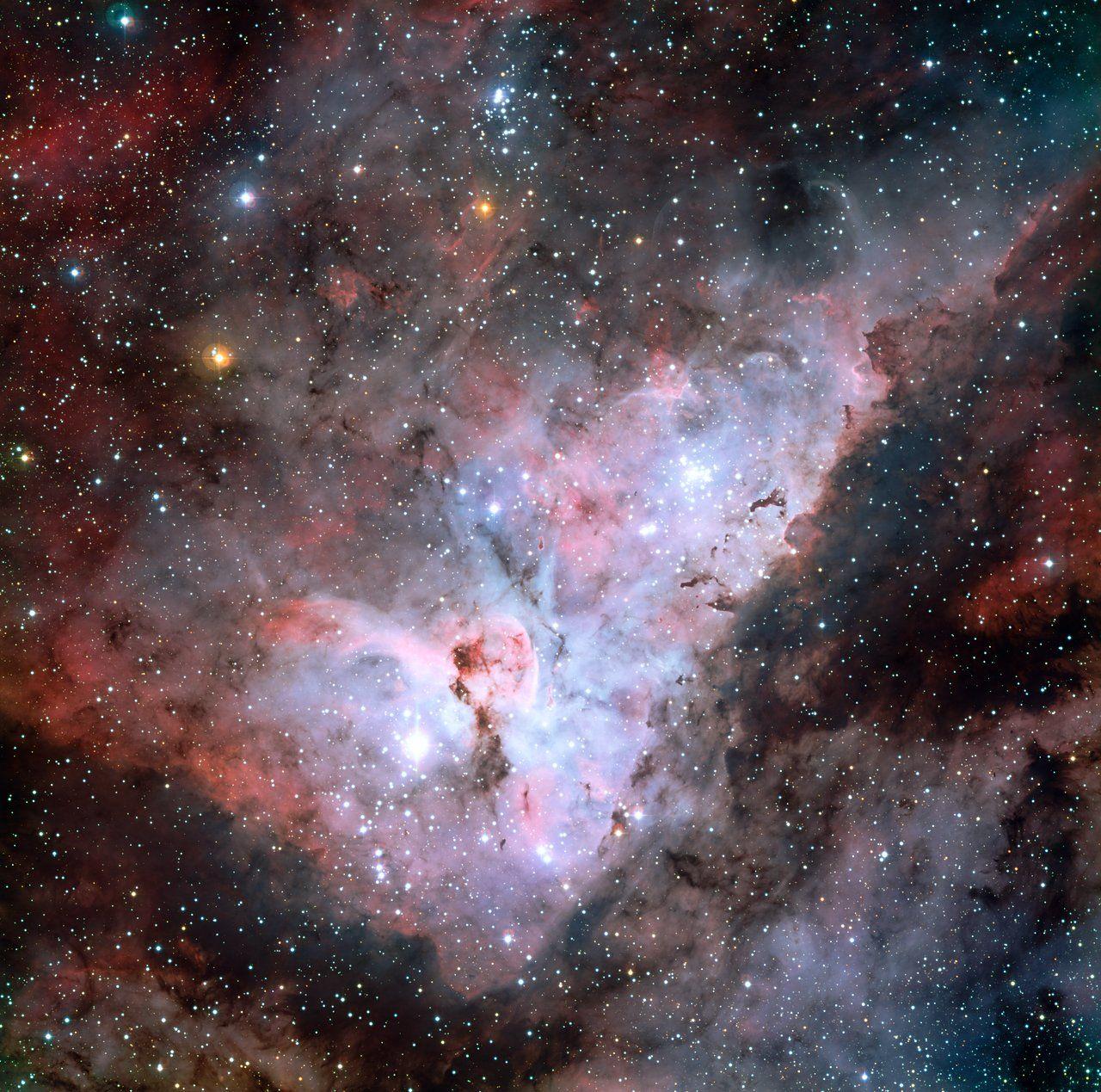 1280x1269 The Carina Nebula *