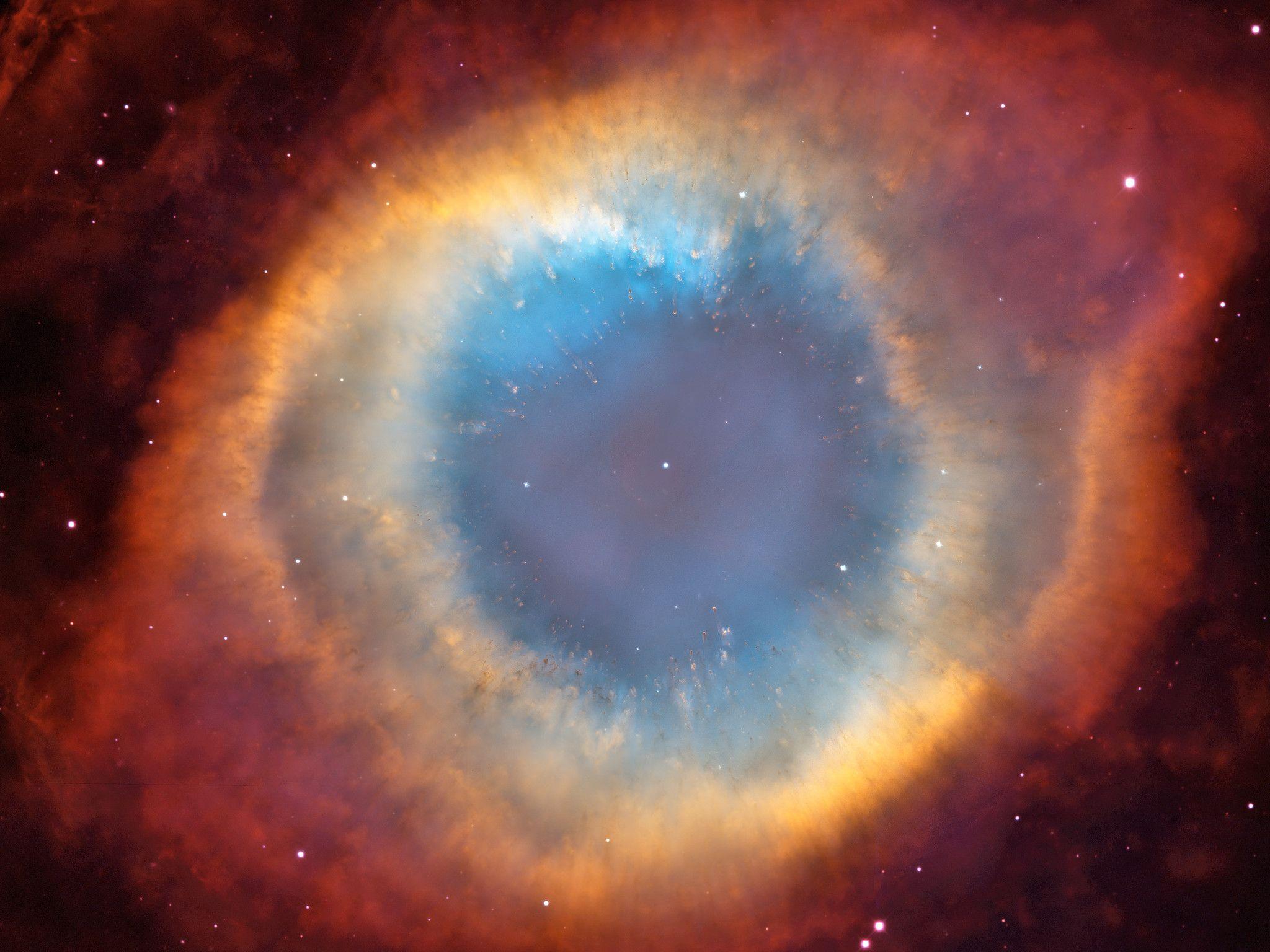 2048x1536 Helix Nebula: HST CTIO Image