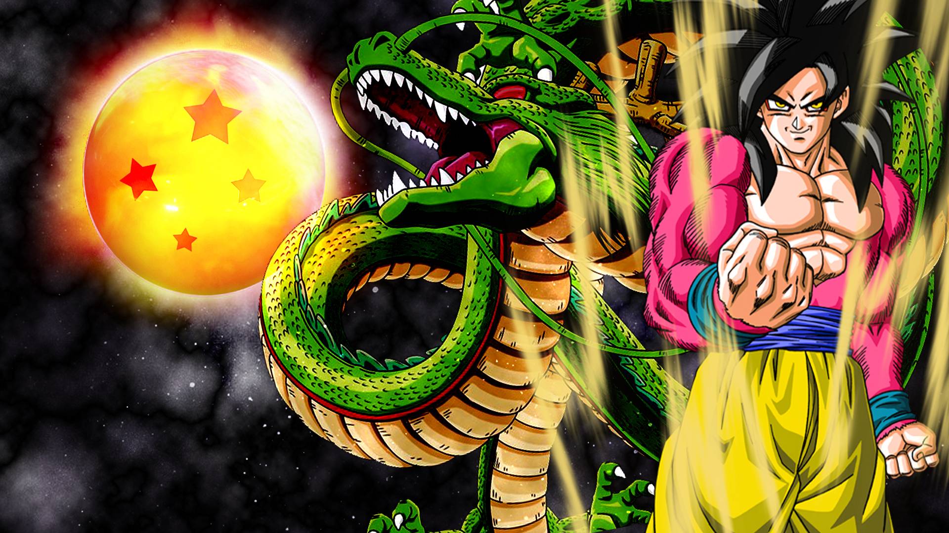 1920x1080 Goku Super Saiyan 4 Anband Arts