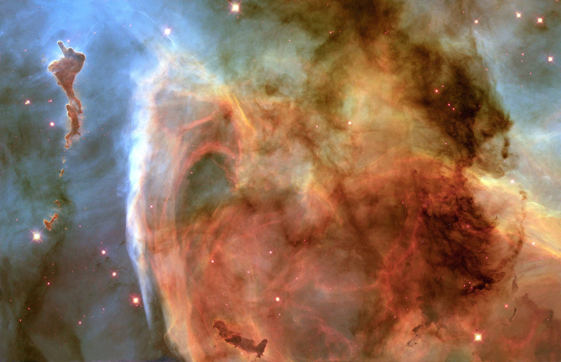2292x1480 Carina Nebula Desktop Wallpaper