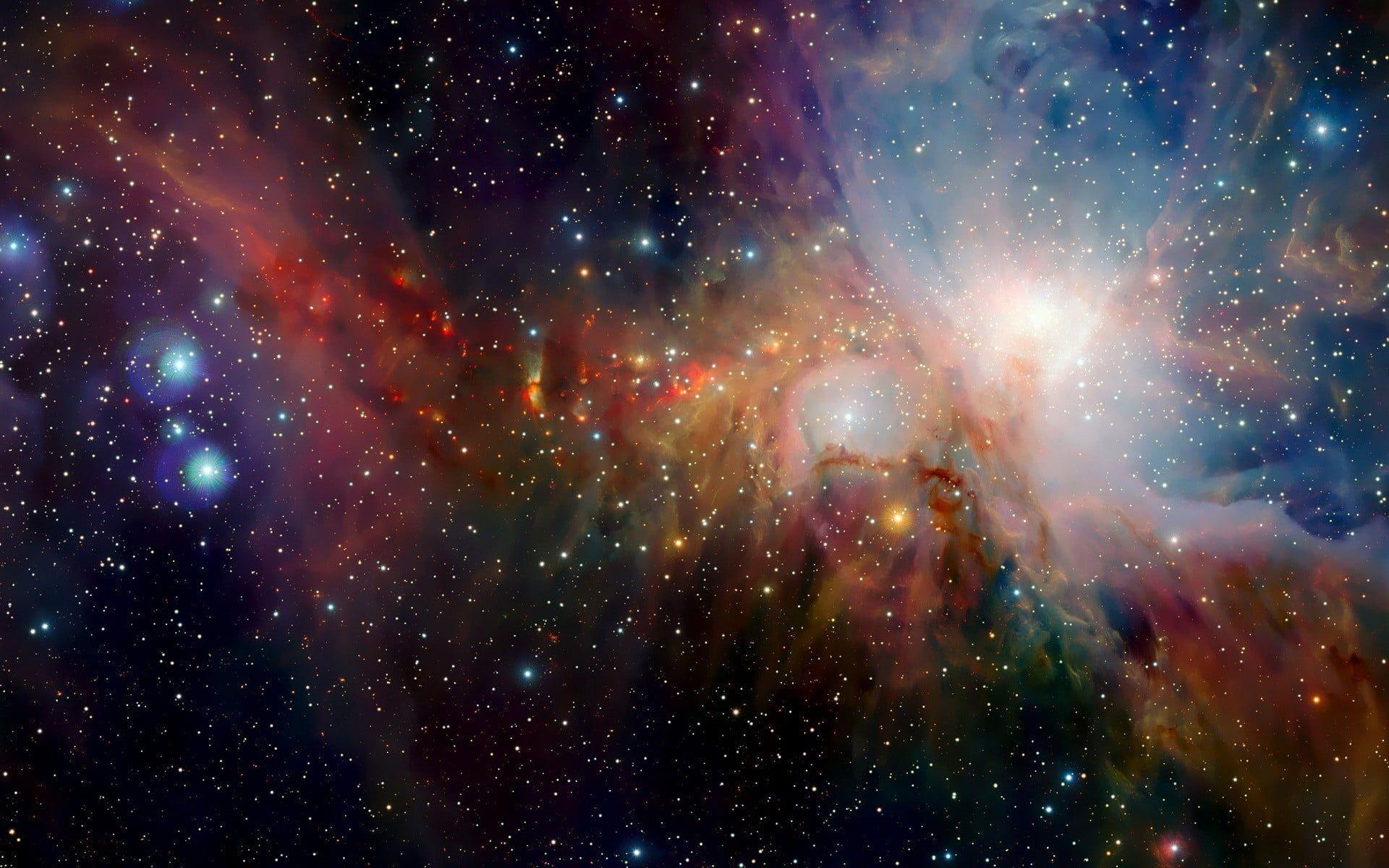 1920x1200 Milky Way galaxy, nebula, Horsehead Nebula, space, stars HD