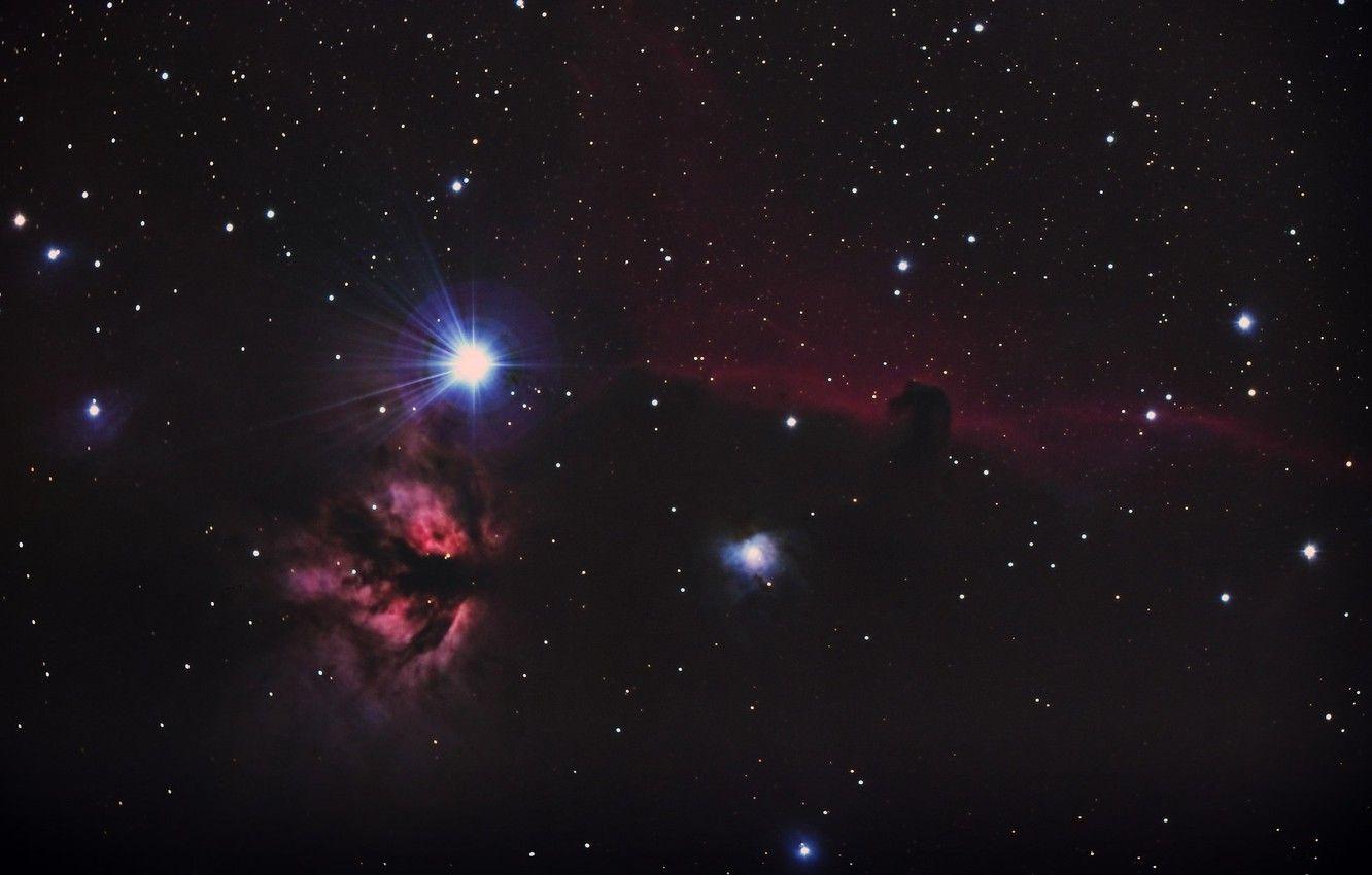 1332x850 Wallpaper nebula, dark, Horse Head, Orion, in