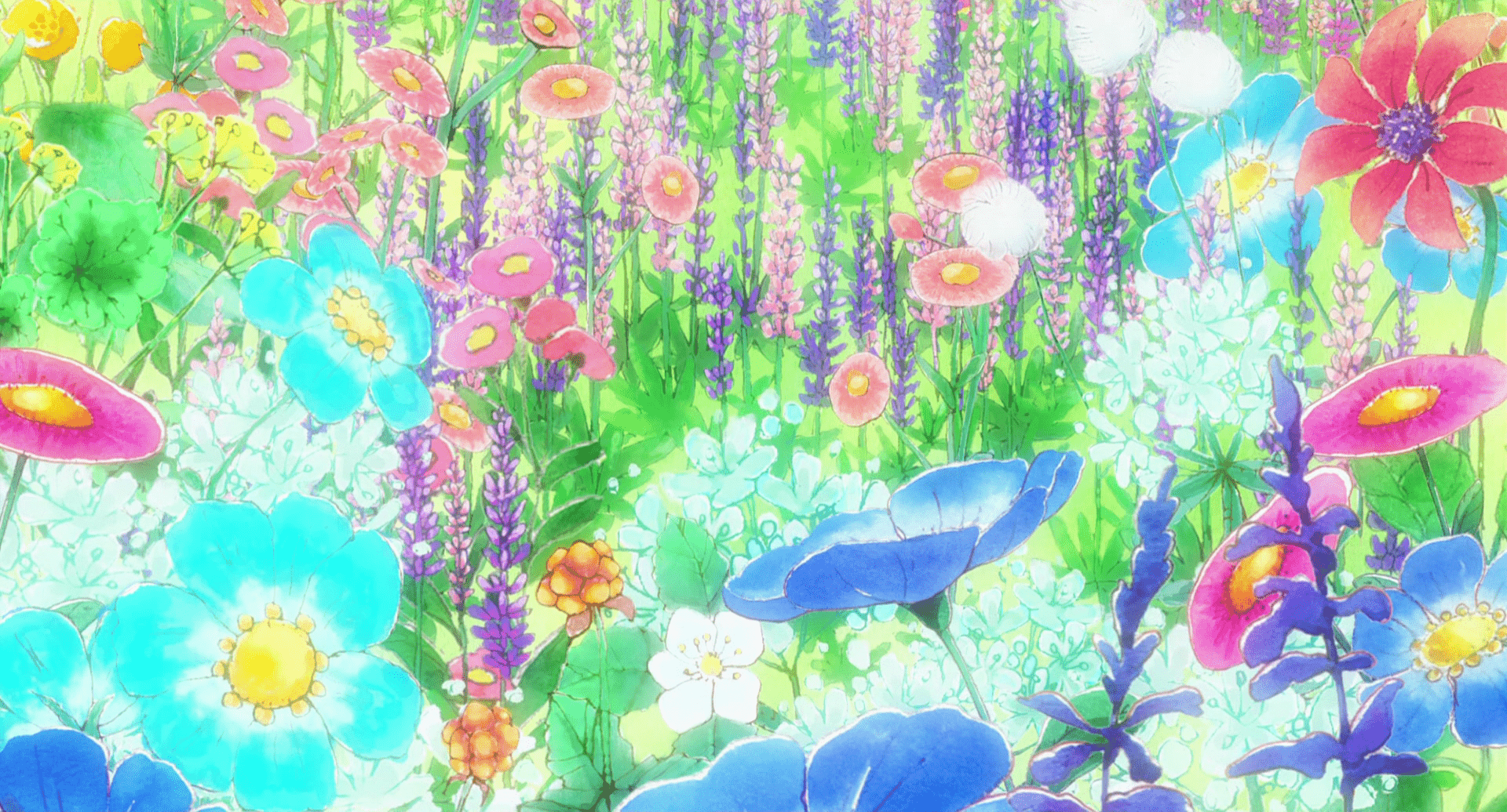 1920x1036 The Flower Language of Liz and the Blue