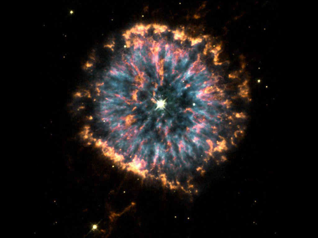 1024x768 HD Widescreen Background, Helix Nebula Wallpaper