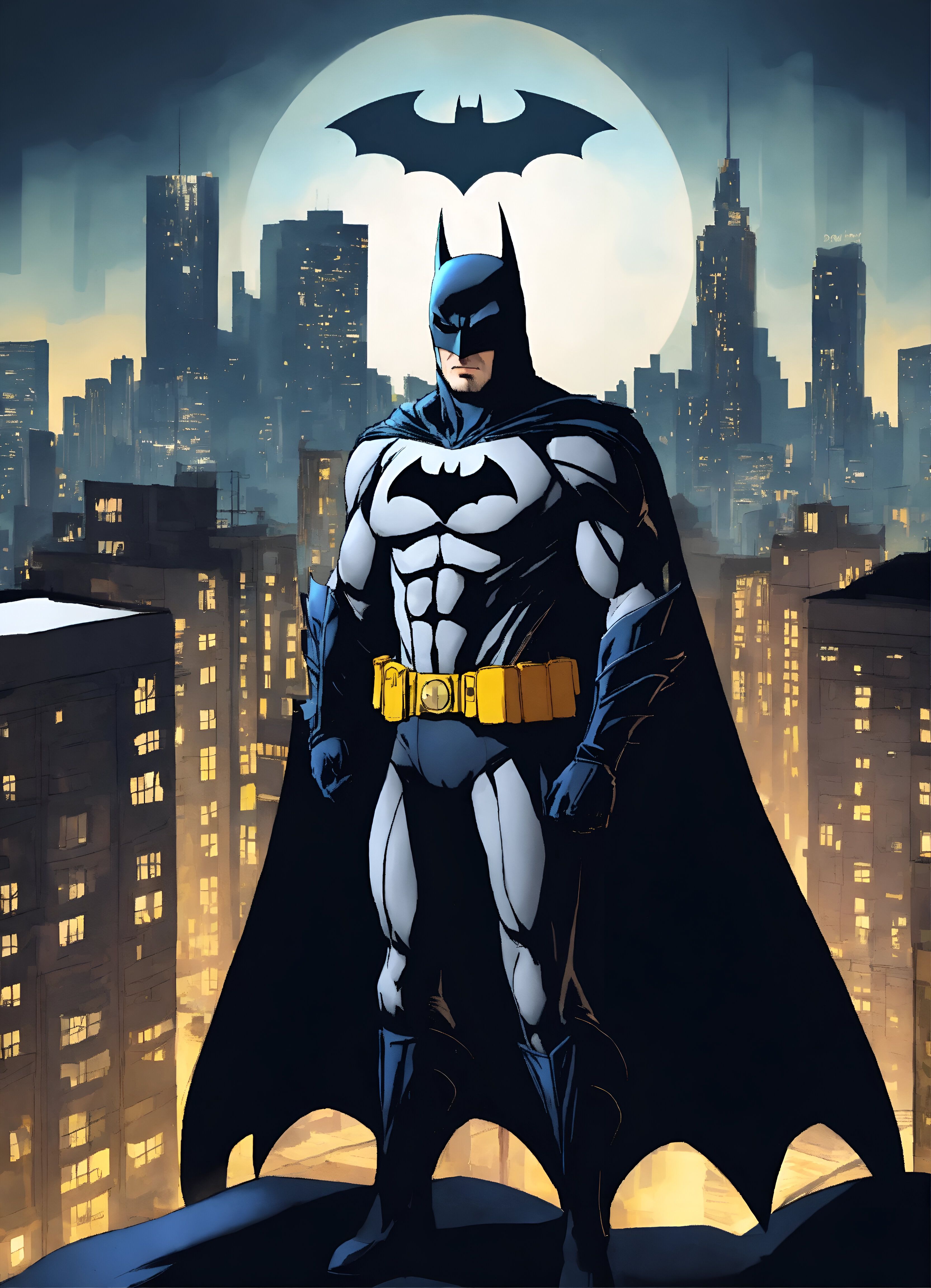 3328x4608 Wallpaper Batman