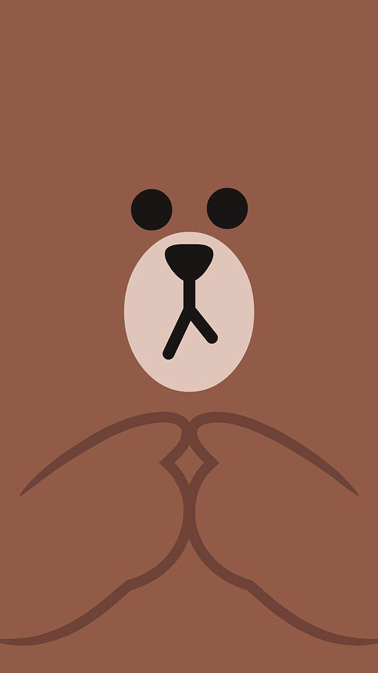 750x1334 iPhone7 wallpaper. kakao charactor