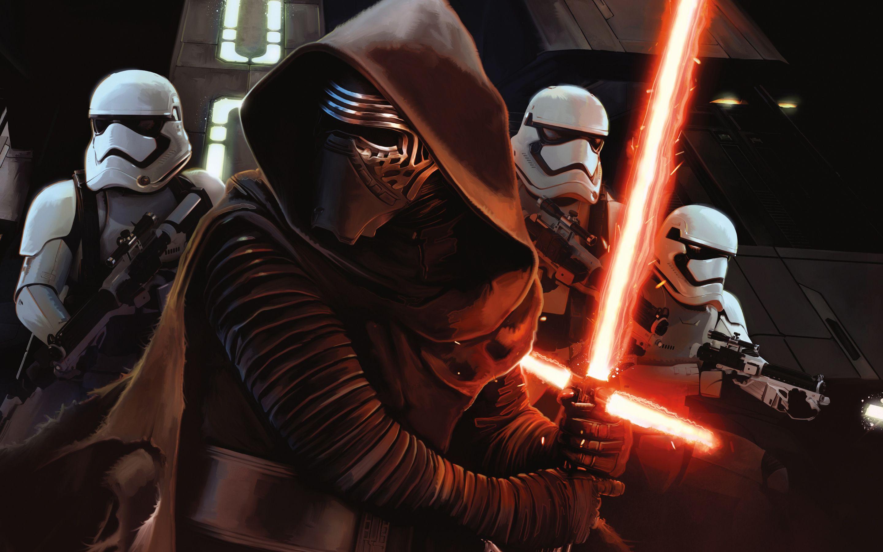 2880x1800 Star Wars Episode VII The Force Awakens Wallpaper. HD