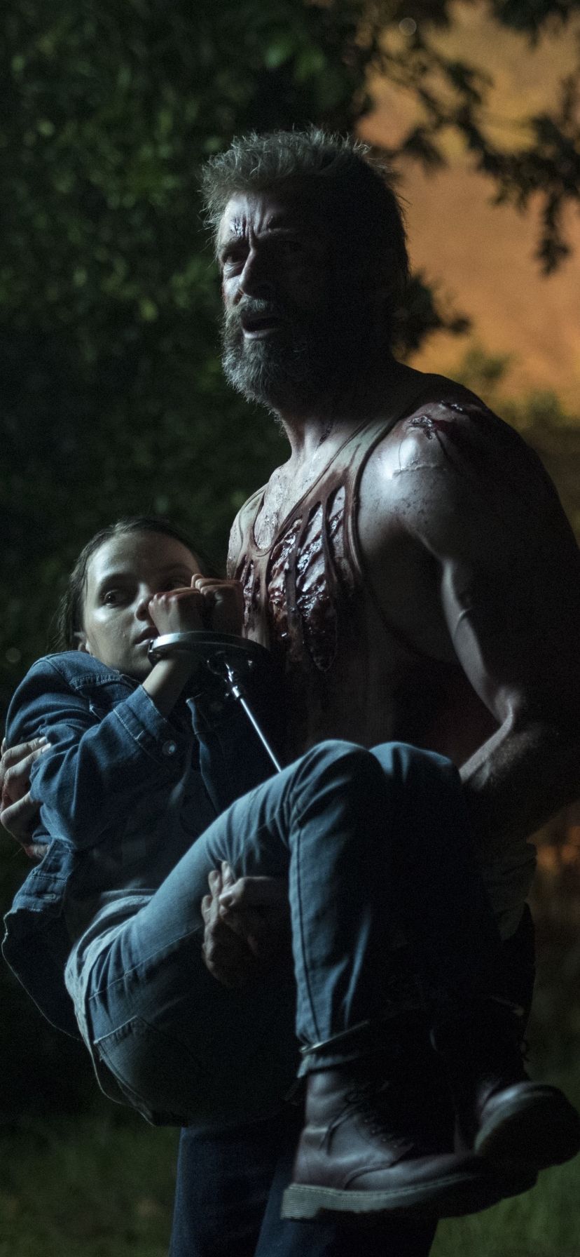 828x1792 Download Hugh Jackman Logan Movie