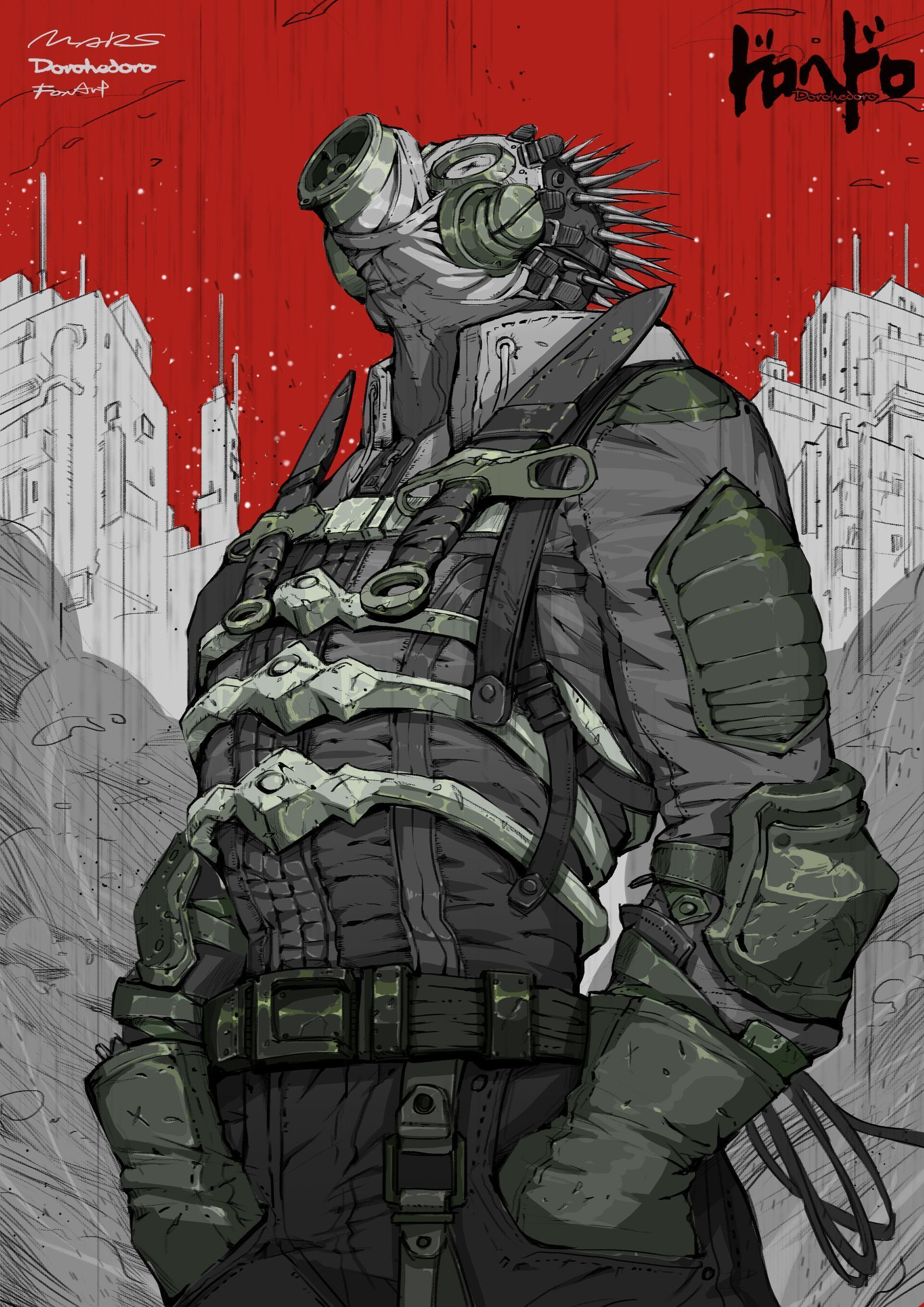 1920x2716 Kaiman (Dorohedoro) Anime