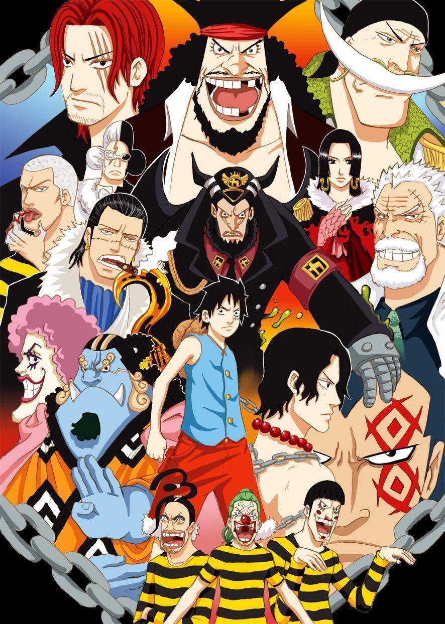 886x1244 One Piece fanart: impel down. One