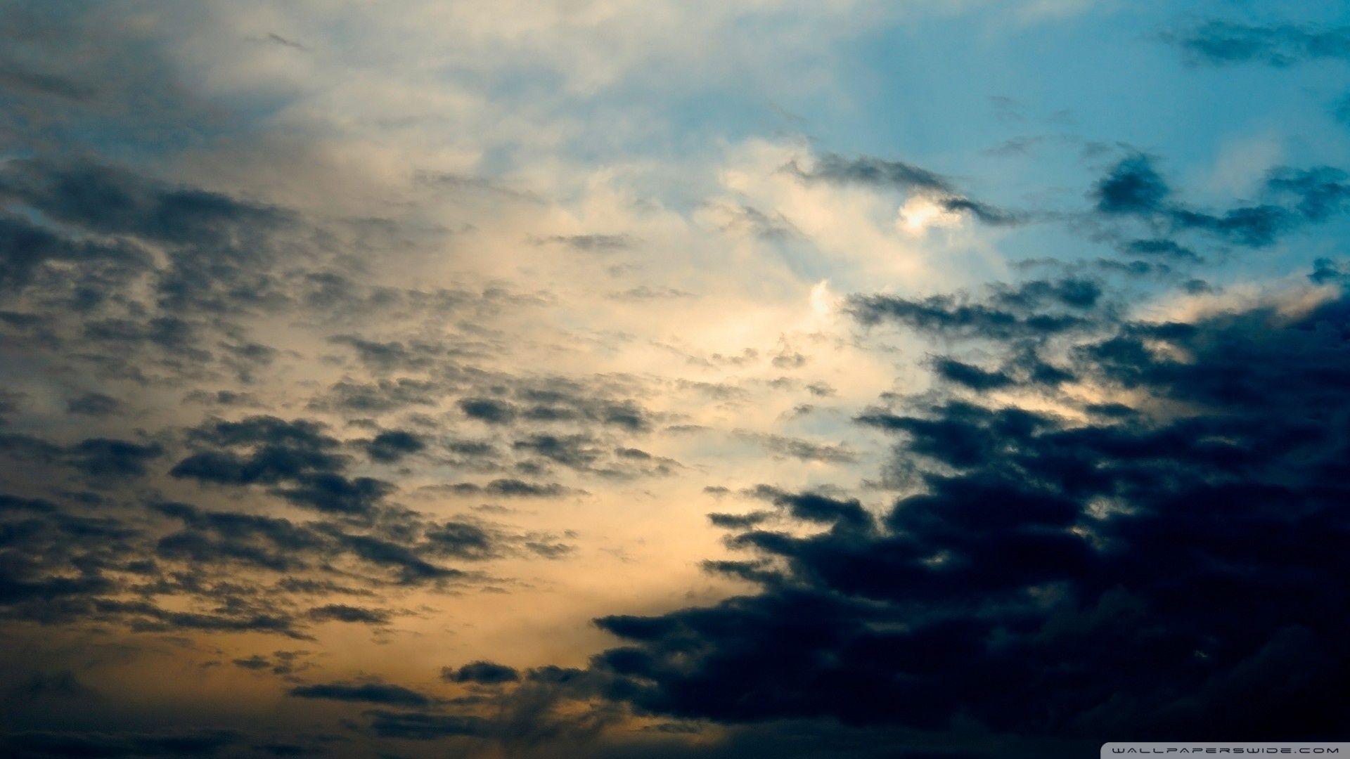 1920x1080 Cloudy Dark Sky ❤ 4K HD Desktop Wallpaper for 4K Ultra HD