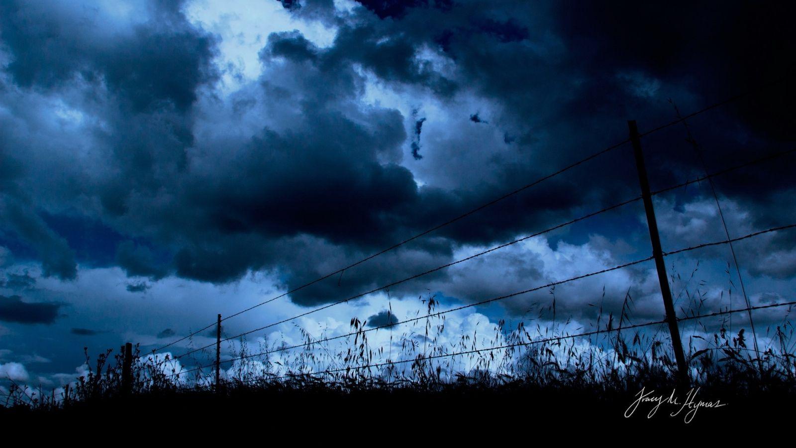 1600x900 Dark Skies Wallpaper