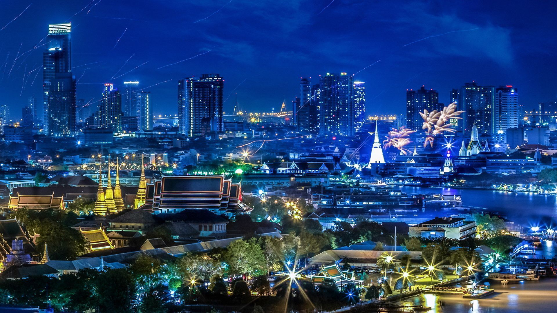 1920x1080 Picture Bangkok Thailand Megapolis