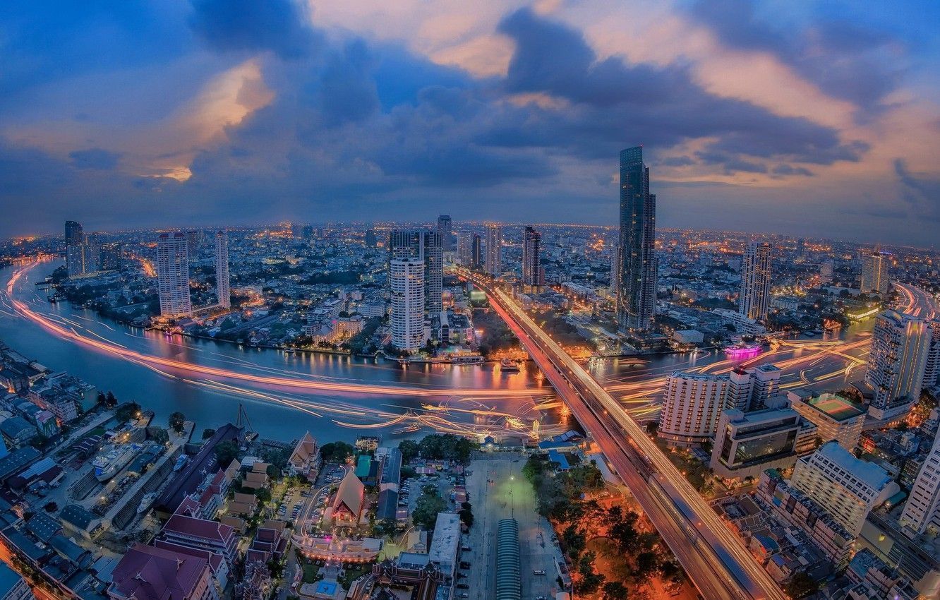 1332x850 Thailand City Wallpaper
