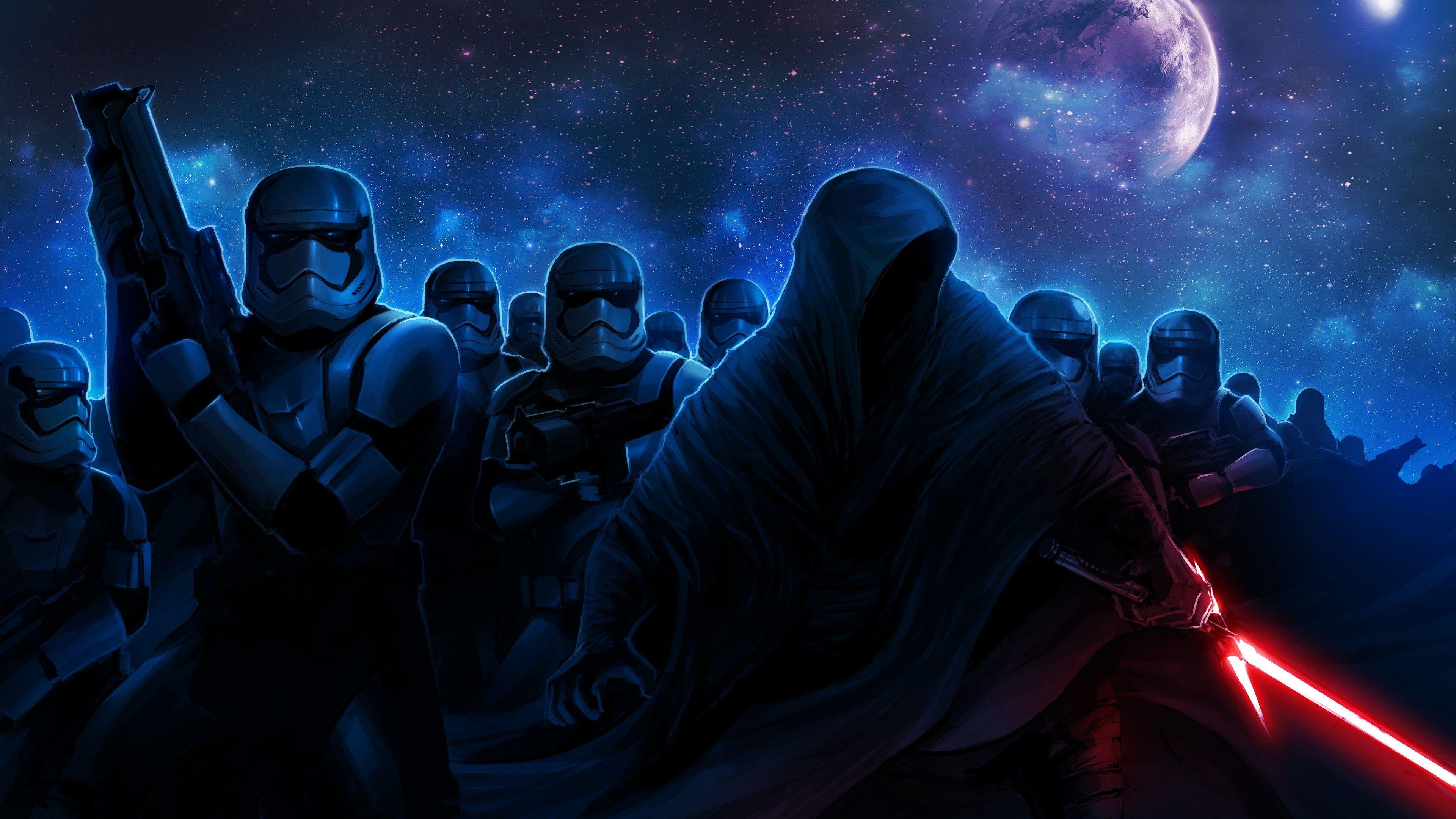 3840x2160 Wallpaper Star Wars: The Force Awakens, Star Wars movie