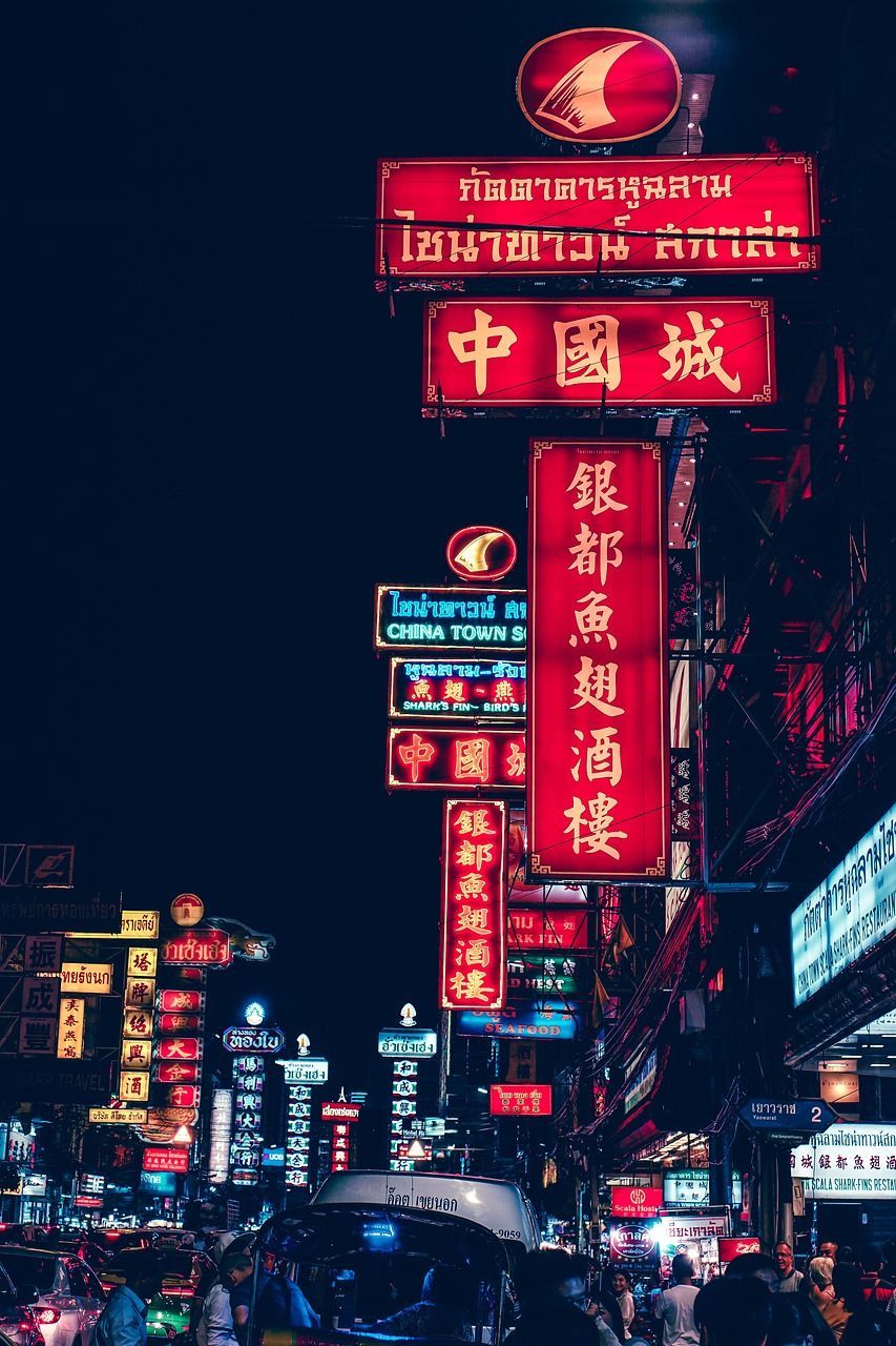 853x1280 Chinatown Bangkok Thailand photo