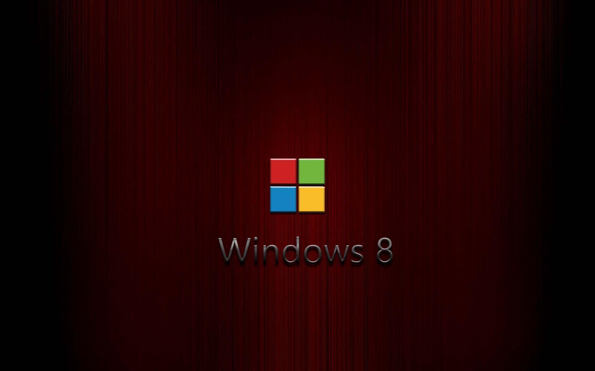 1920x1200 Nền Windows 8 tối.  Hình nền thương hiệu và biểu trưng HD