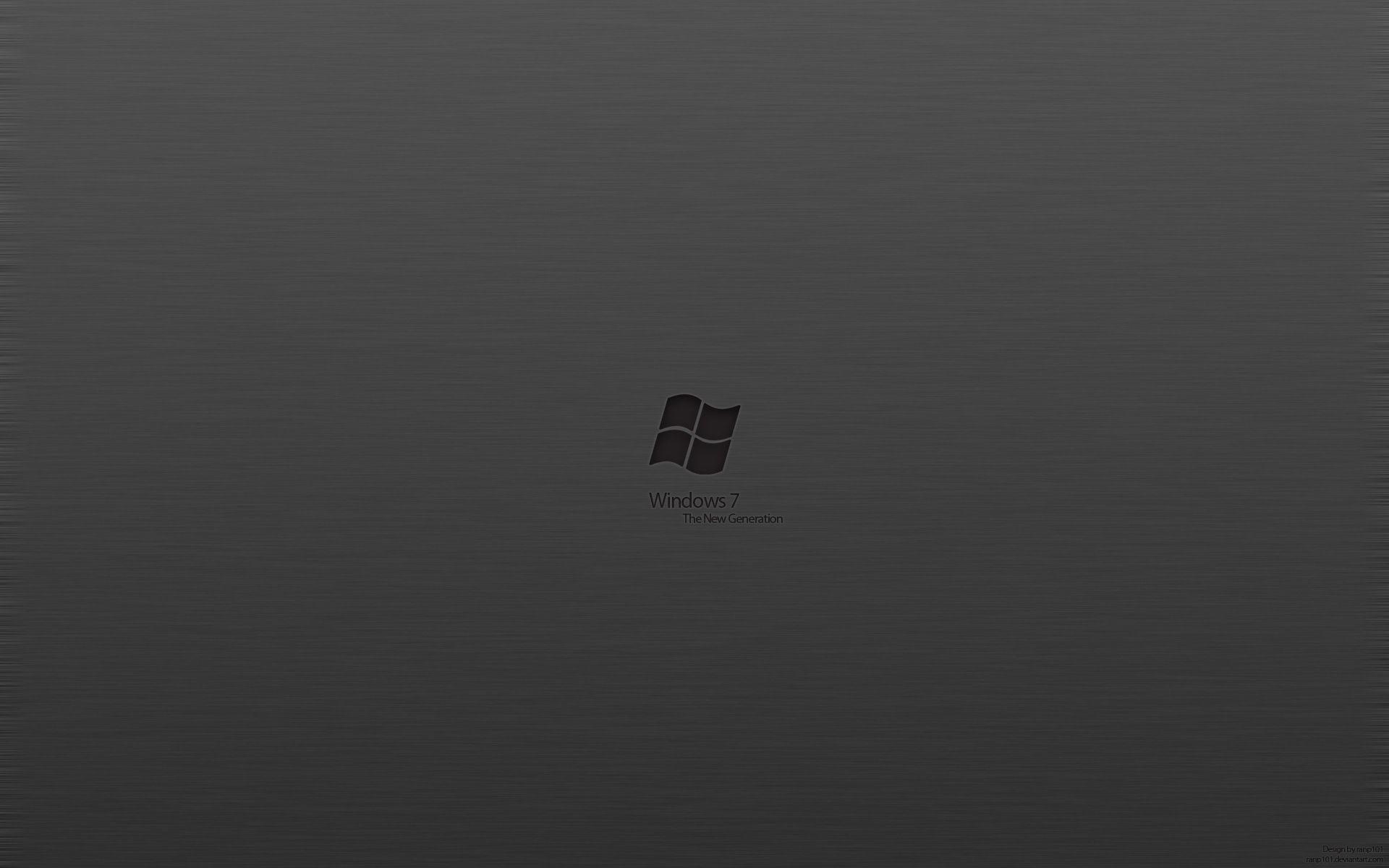 Hình nền 1920x1200 Dark Windows 7 Wallpaper