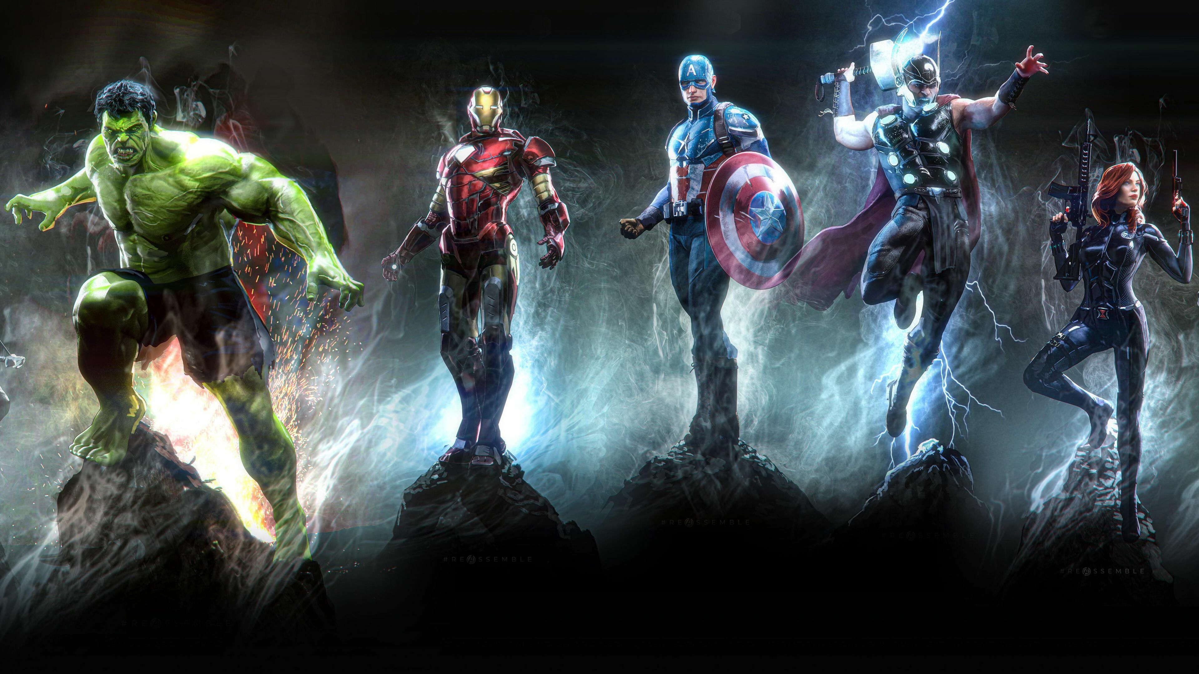 3840x2160 Avengers Wallpaper 129 image