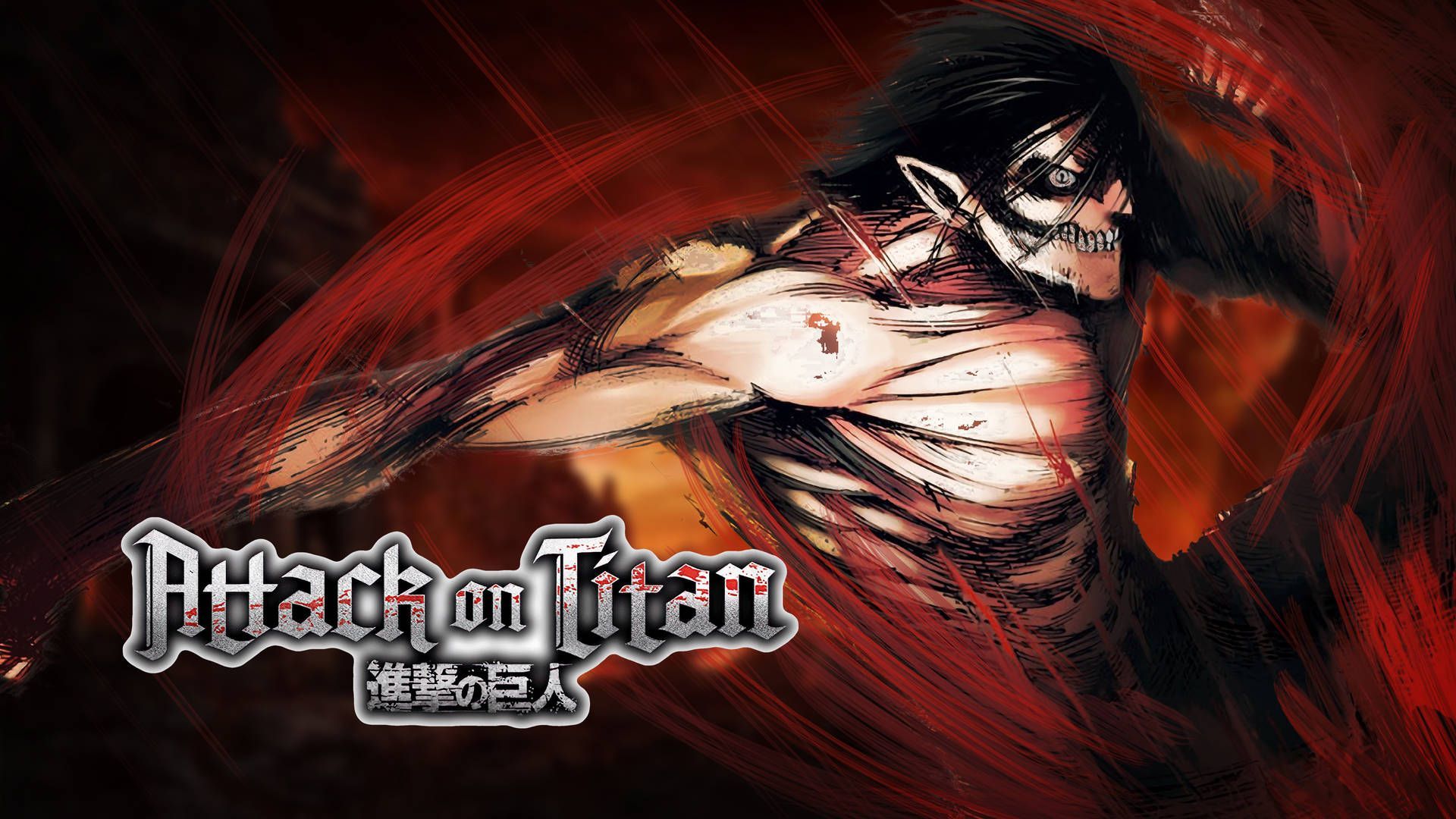 1920x1080 Attack On Titan 4k Background