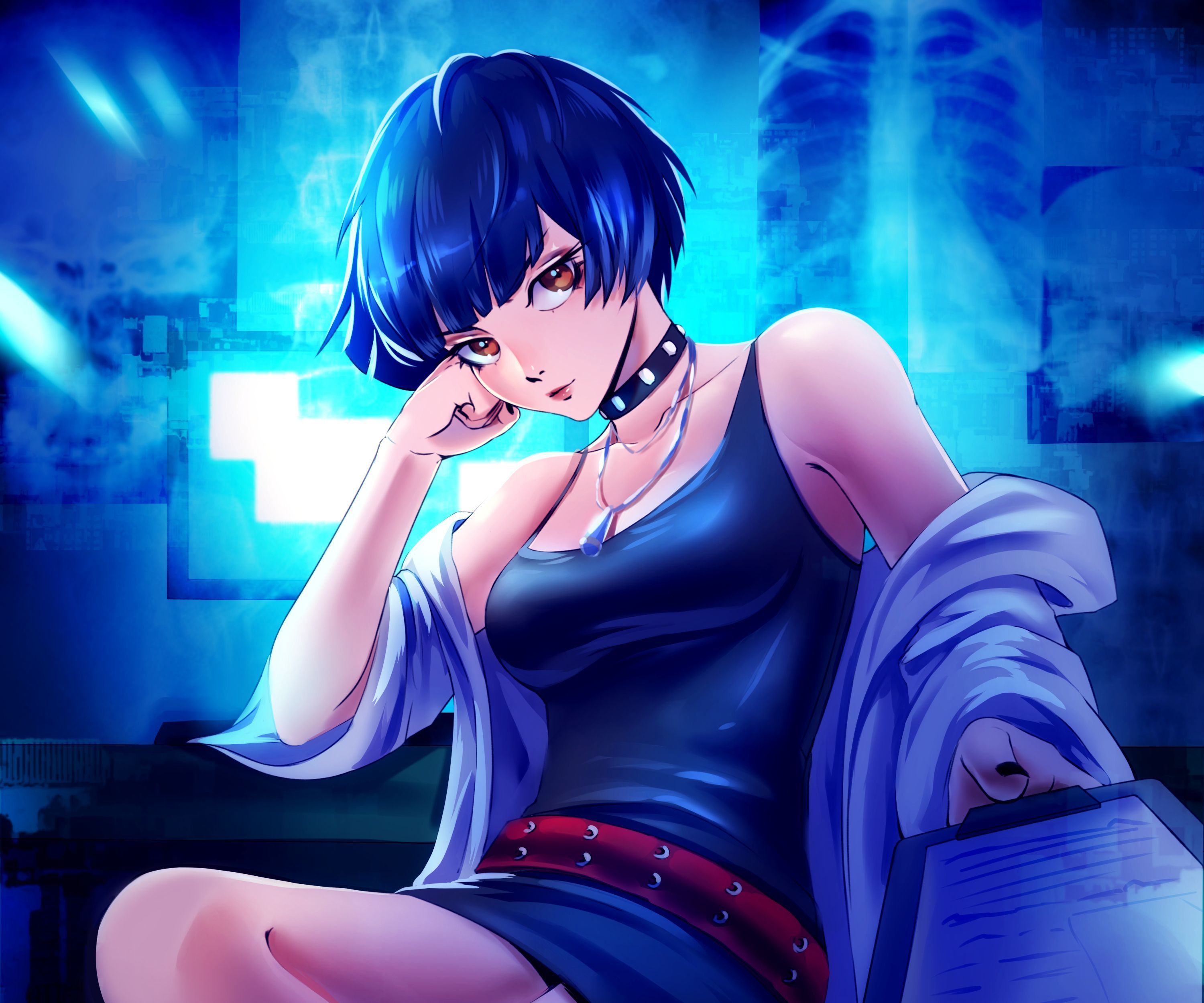 3000x2500 Download Tae Takemi Video Game Persona