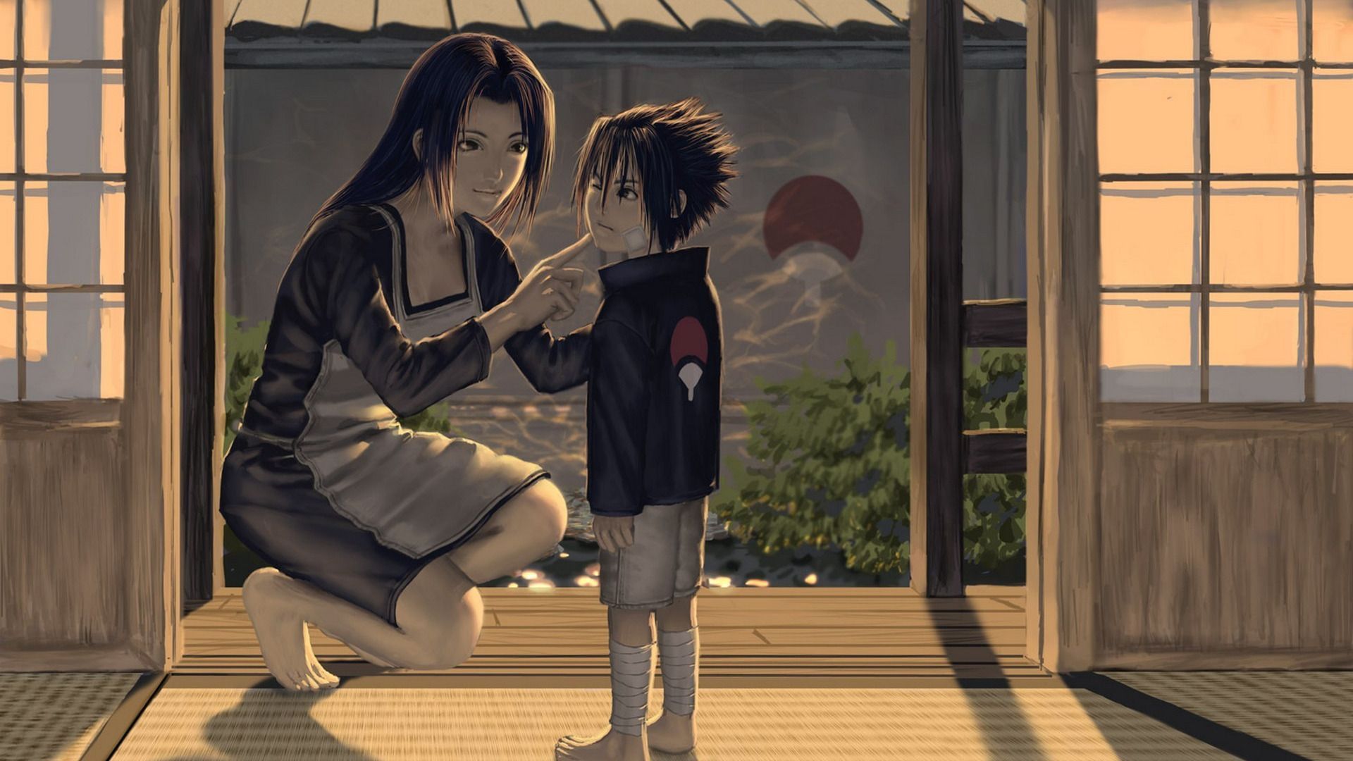 1920x1080 Uchiha clan, Uchiha Sasuke, section