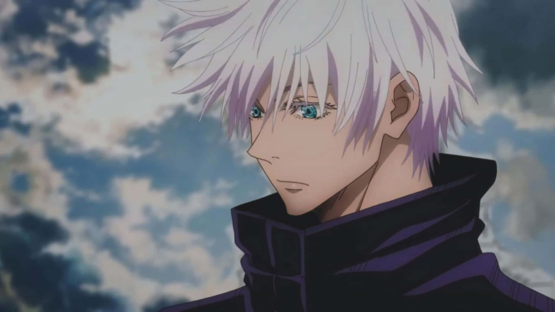 1920x1079 Download Sad Gojo PFP Wallpaper