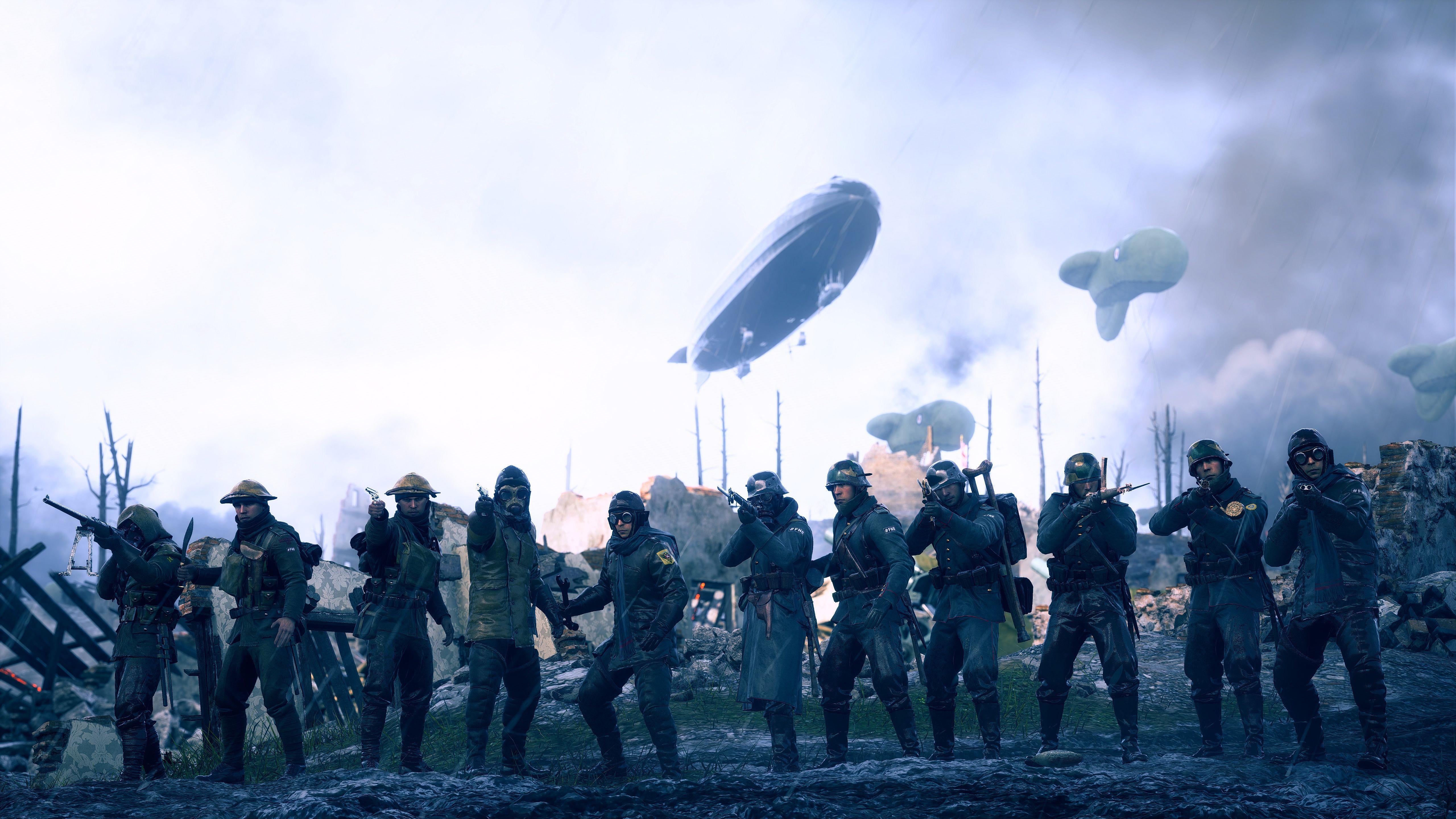 5120x2880 #battlefield #soldiers, #army, #guns, k, #hd