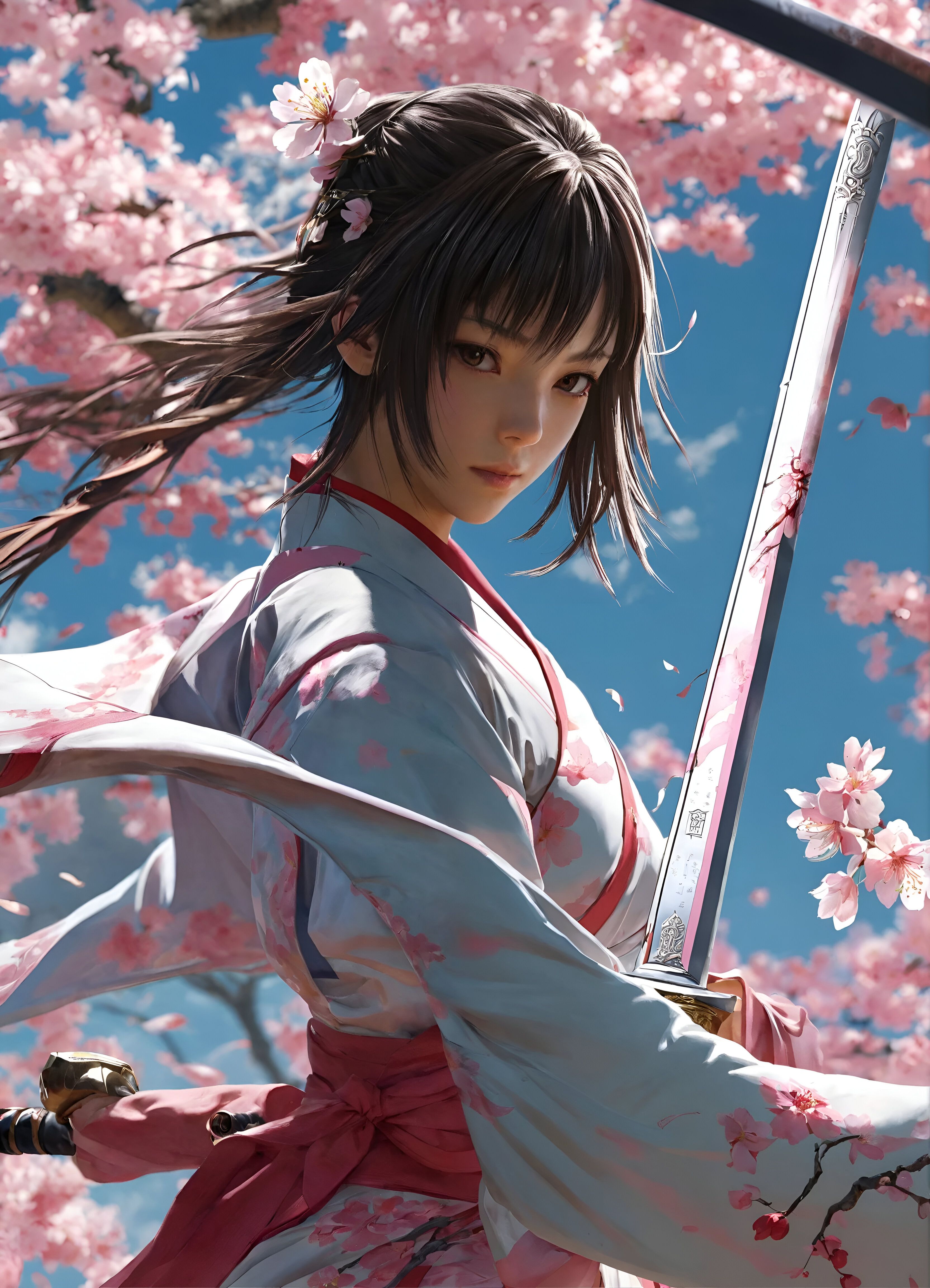 3328x4608 Wallpaper Sakura