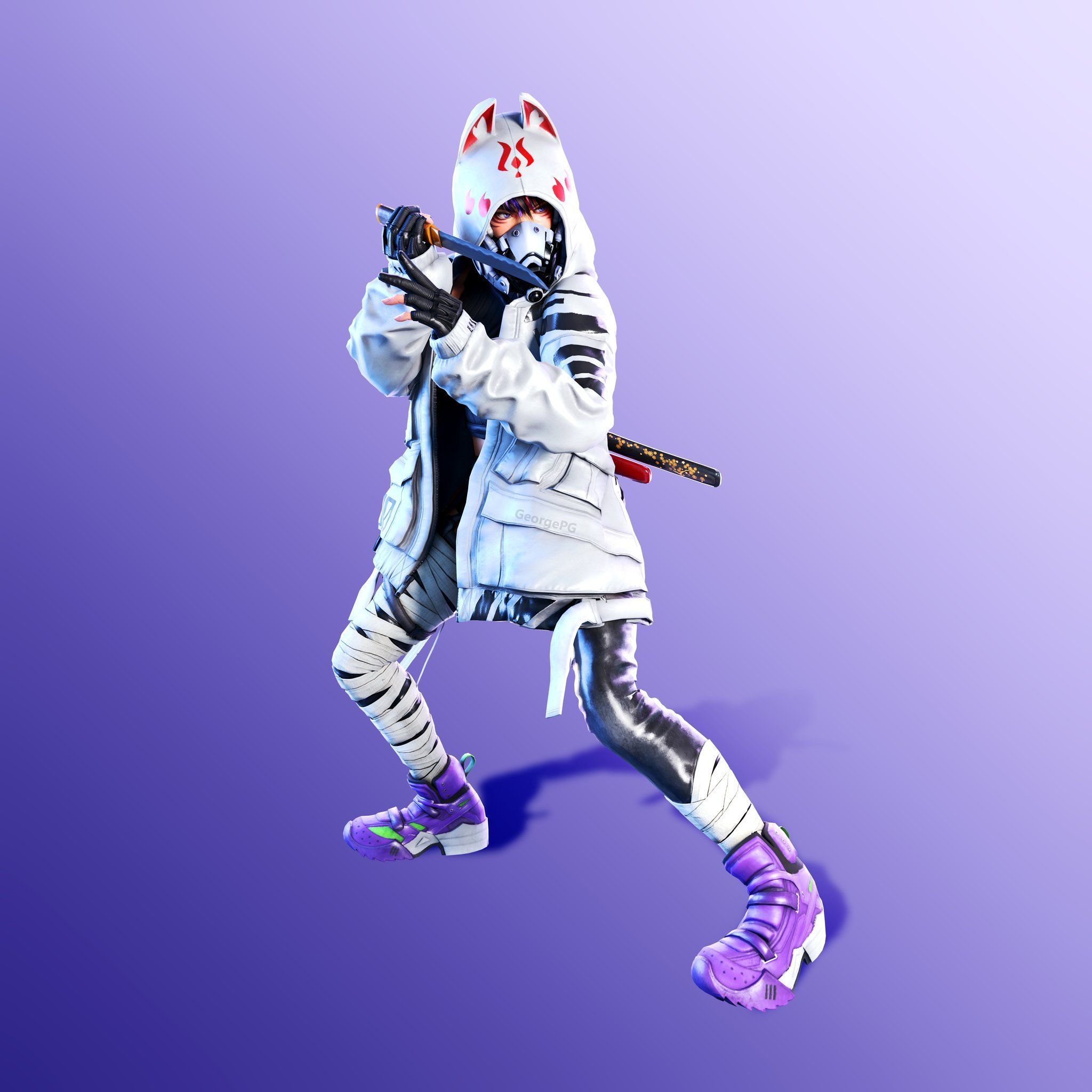2048x2048 Urban Ninja #tekken #tekken7 #kunimitsu