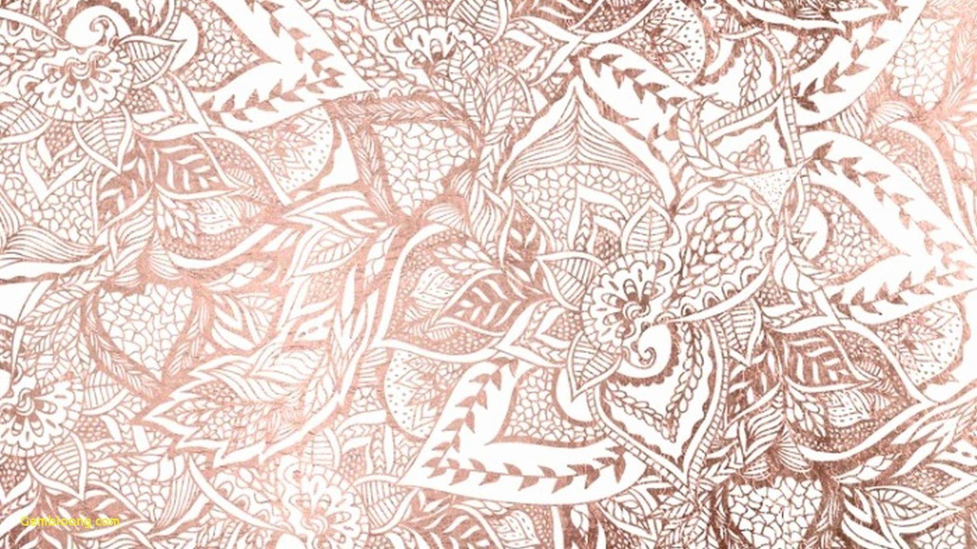 1920x1080 Rose Gold Cute Marble Desktop Wallpaper