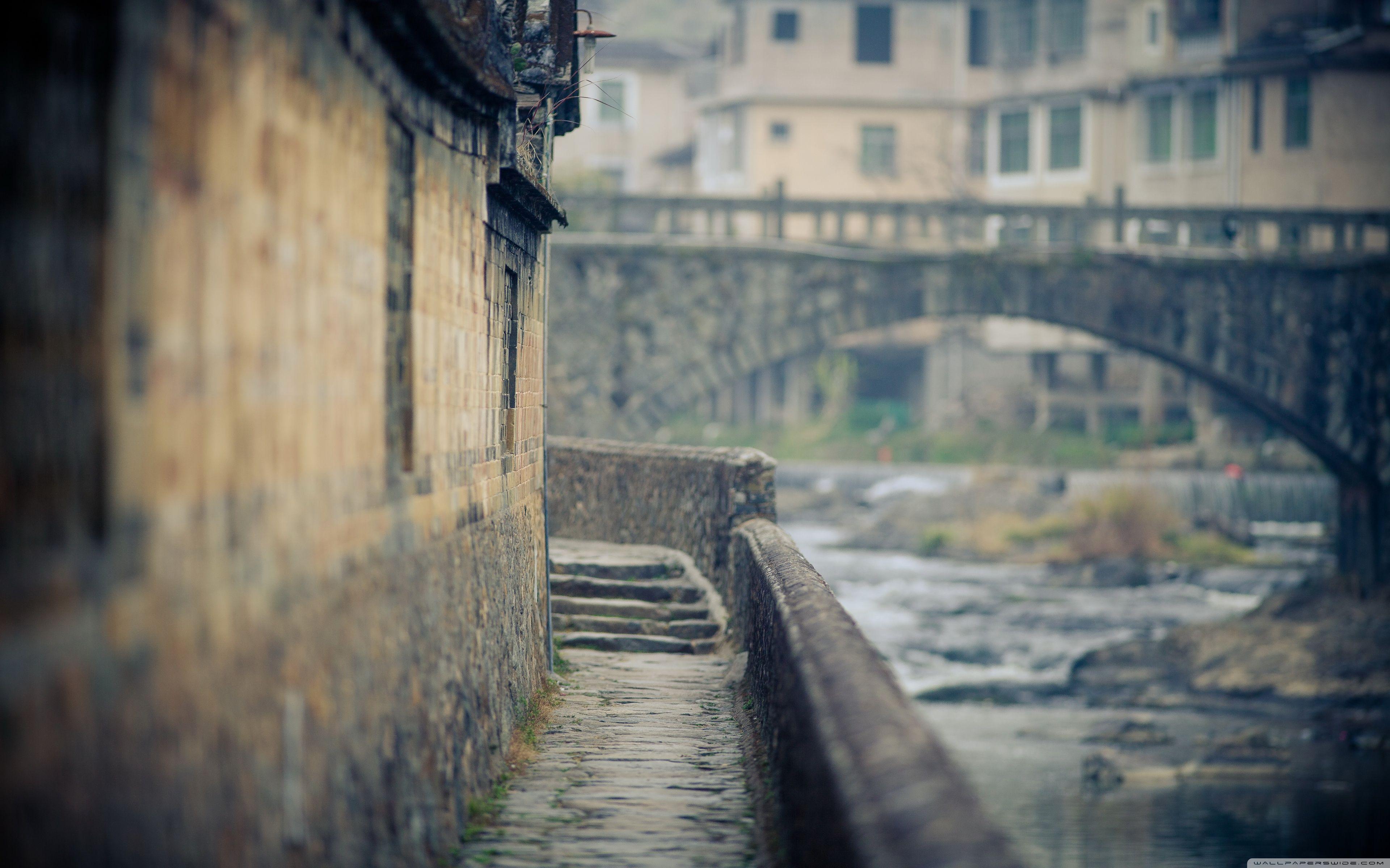 3840x2400 Alleyway ❤ 4K HD Desktop Wallpaper for 4K Ultra HD TV