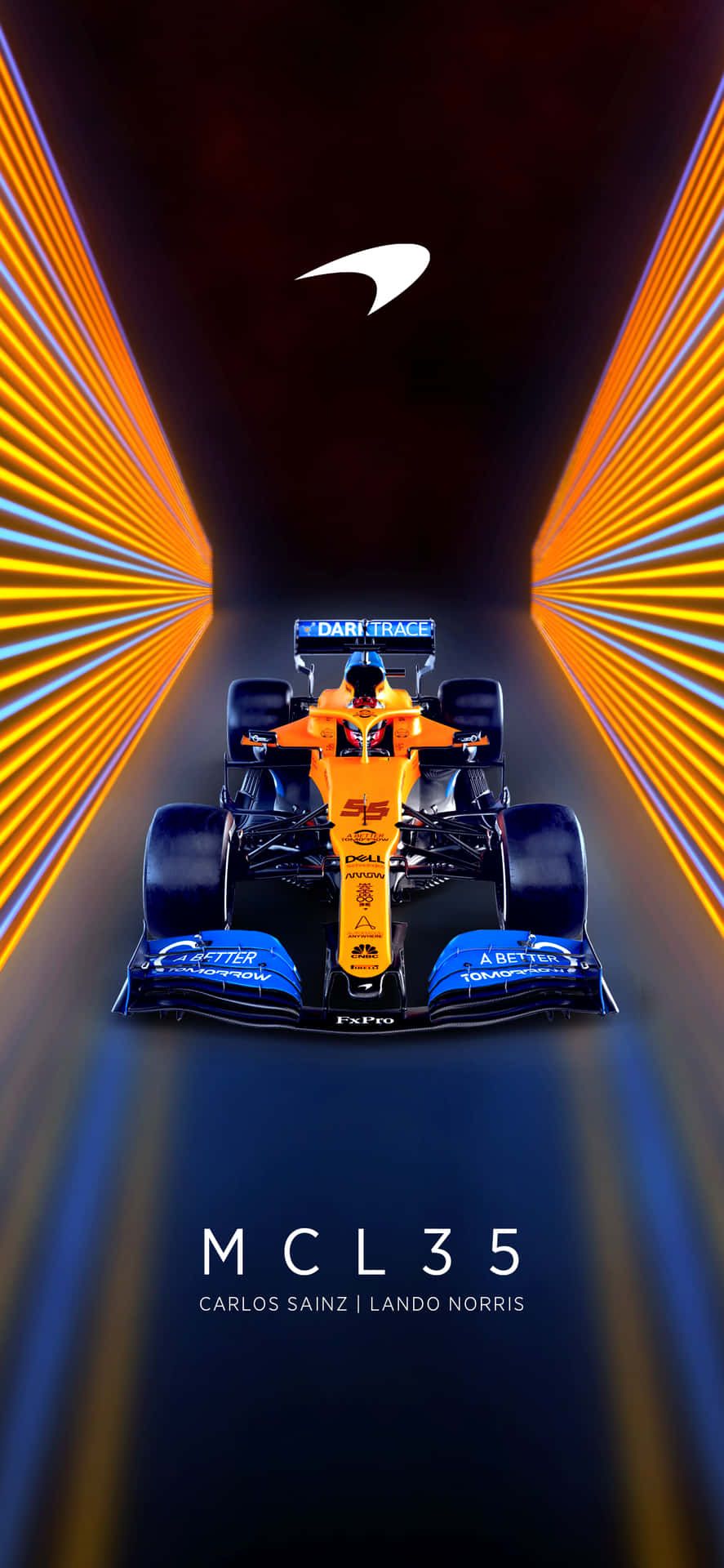 887x1920 Mclaren Formula 1 Wallpaper