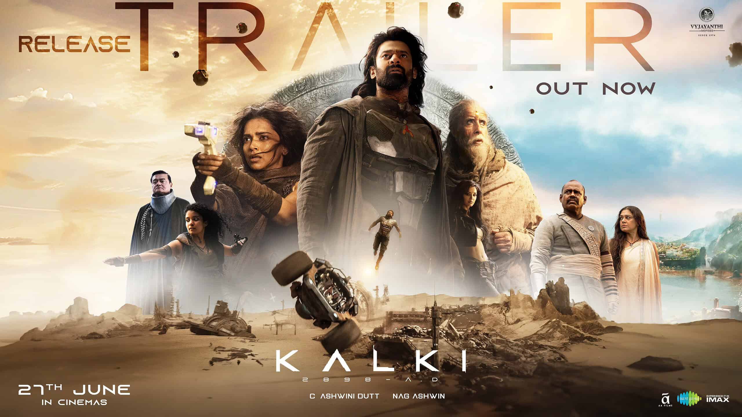 2560x1440 Kalki 2898 AD Release Trailer: A Blend