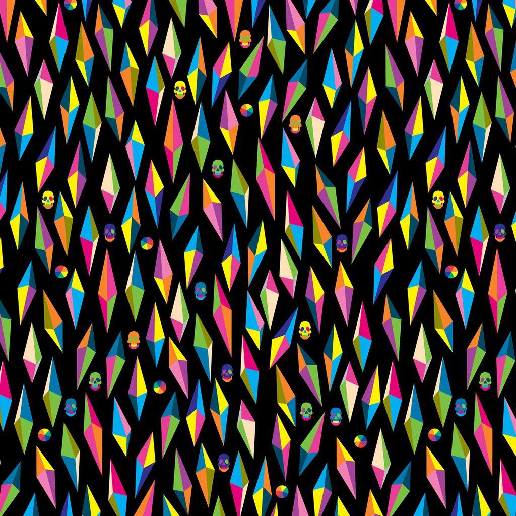 1024x1024 Psychedelic Color Colors Pattern Wallpaper Cool