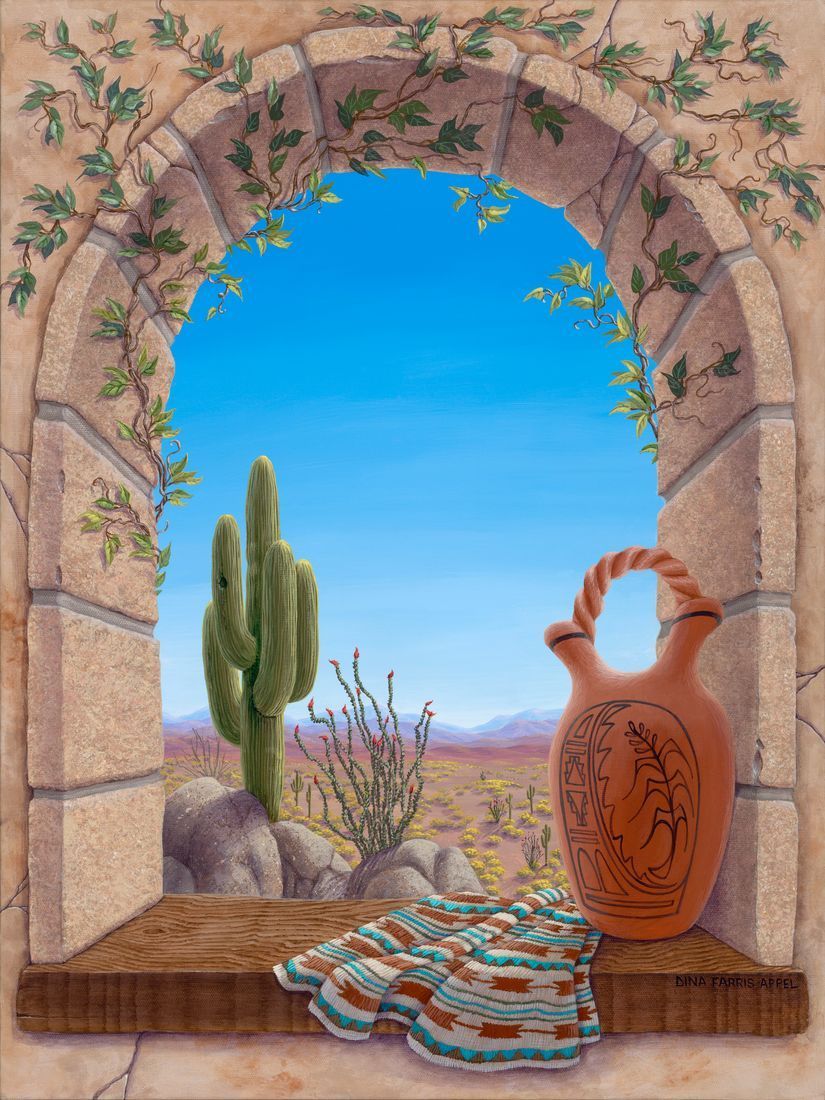 825x1100 Saguaro View Mural Your Way