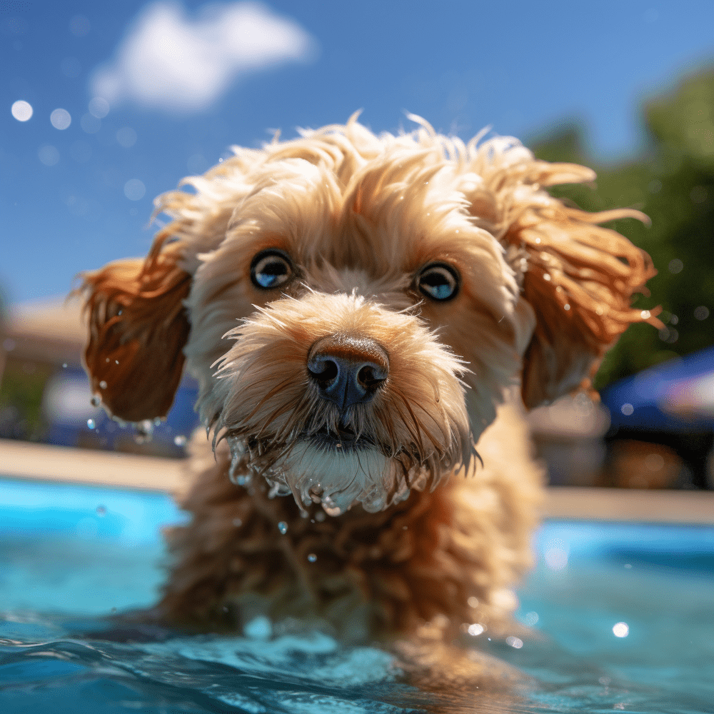 1000x1000 Maltipoo During the Summer Months