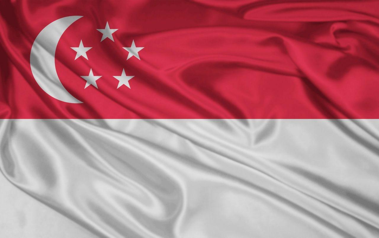 1280x804 Singapore Flag wallpaper. Singapore Flag