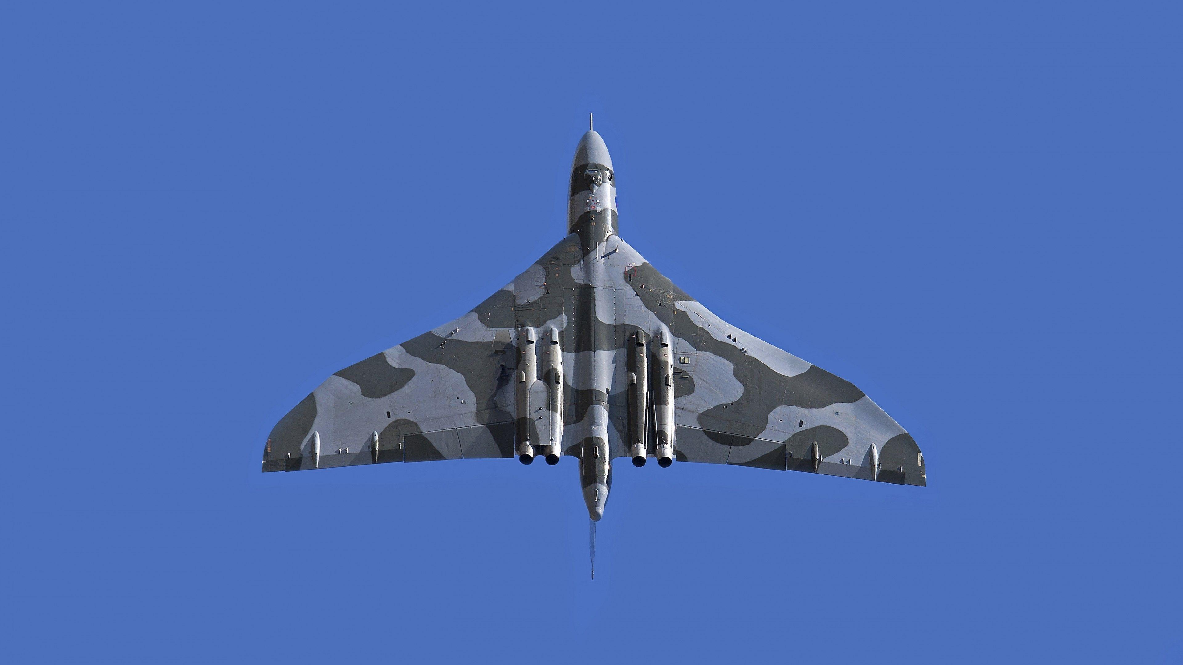 3840x2160 Wallpaper Avro Vulcan, bomber, Royal Air Force, 5k, Military
