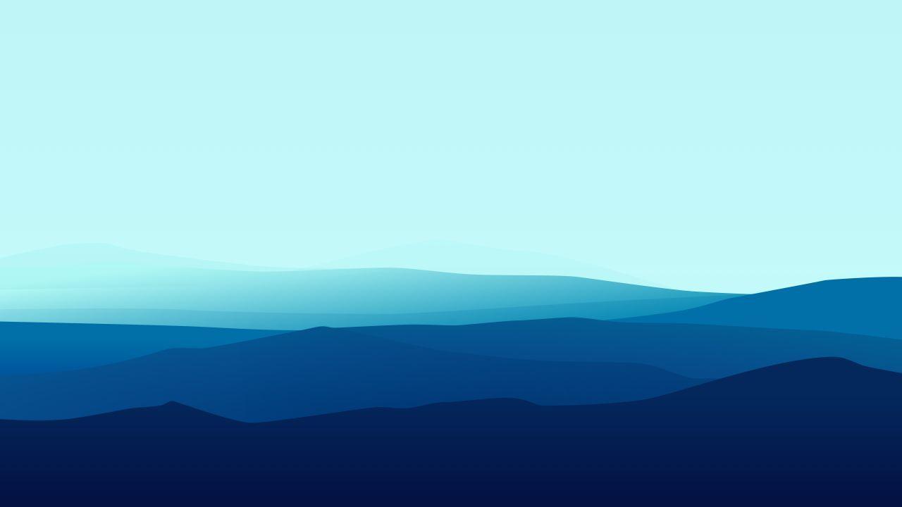 1280x720 Wallpaper Nature, Mountains, Minimal, HD, 5K, Creative
