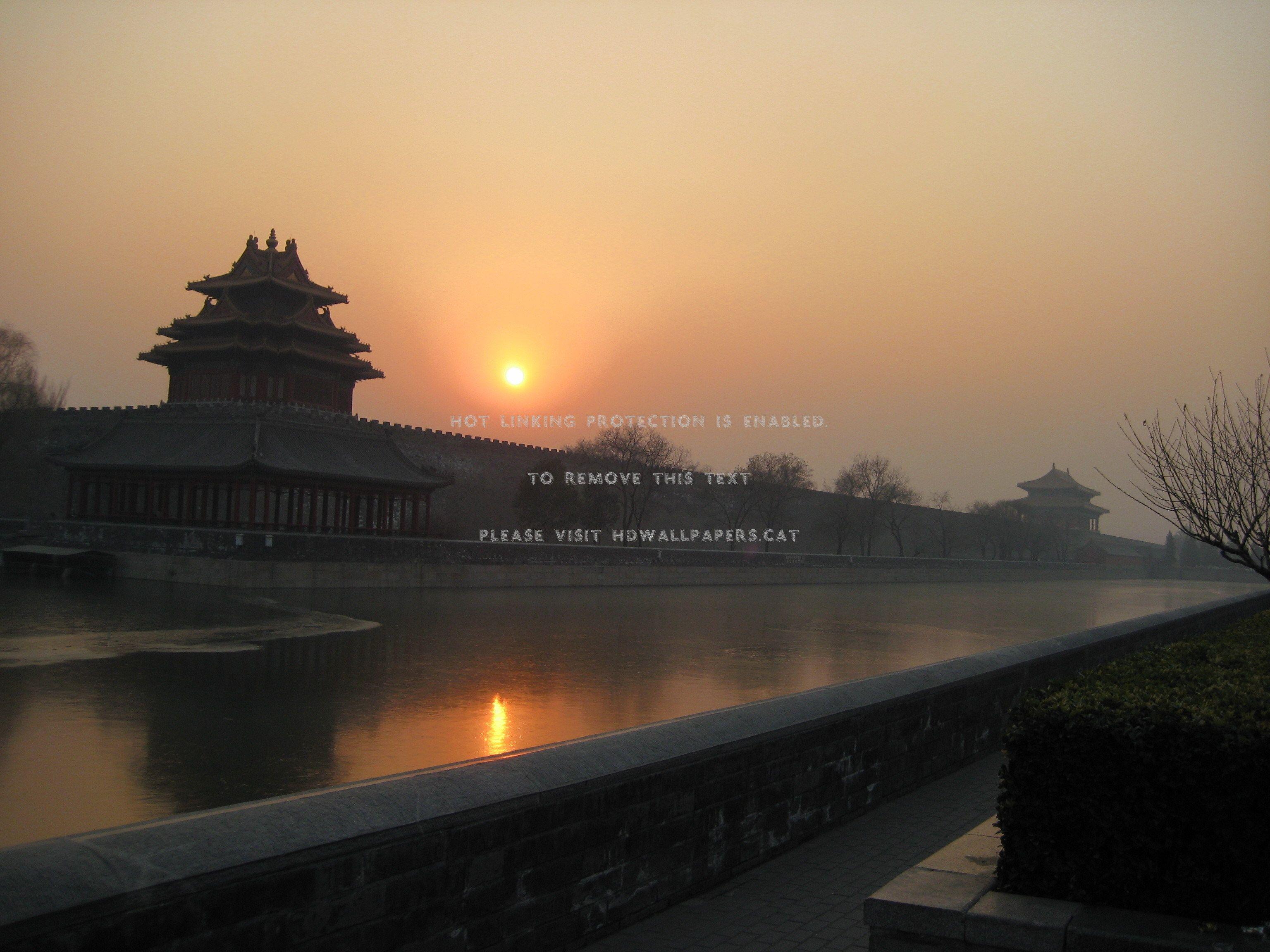 3072x2304 beijing forbidden city china wall medieval