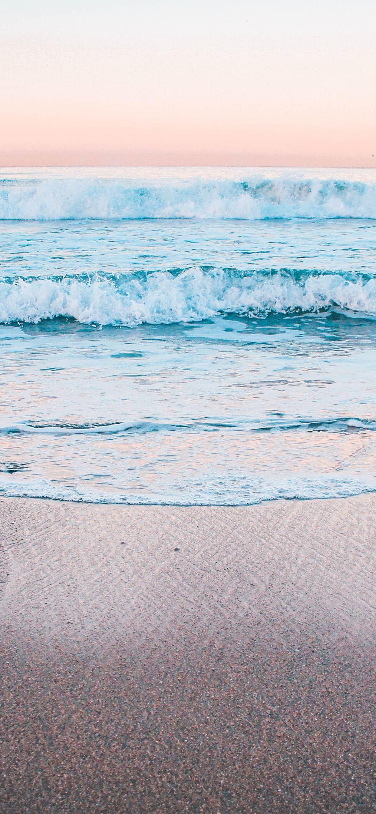 1242x2688 Peaceful Calm Waves 5k Ocean Wallpaper iPhone, Download