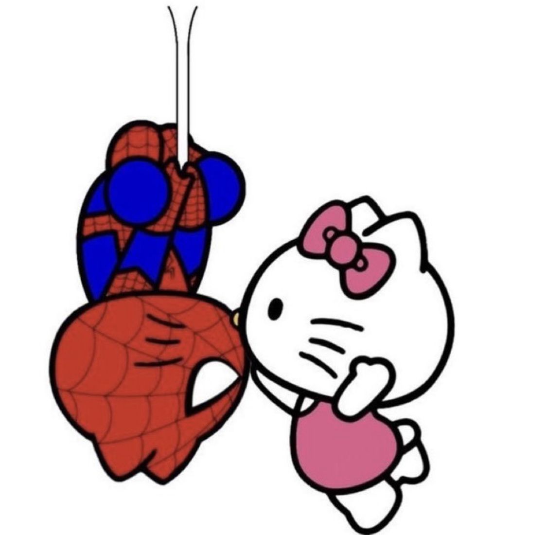 1125x1100 Spider Man X Hello Kitty