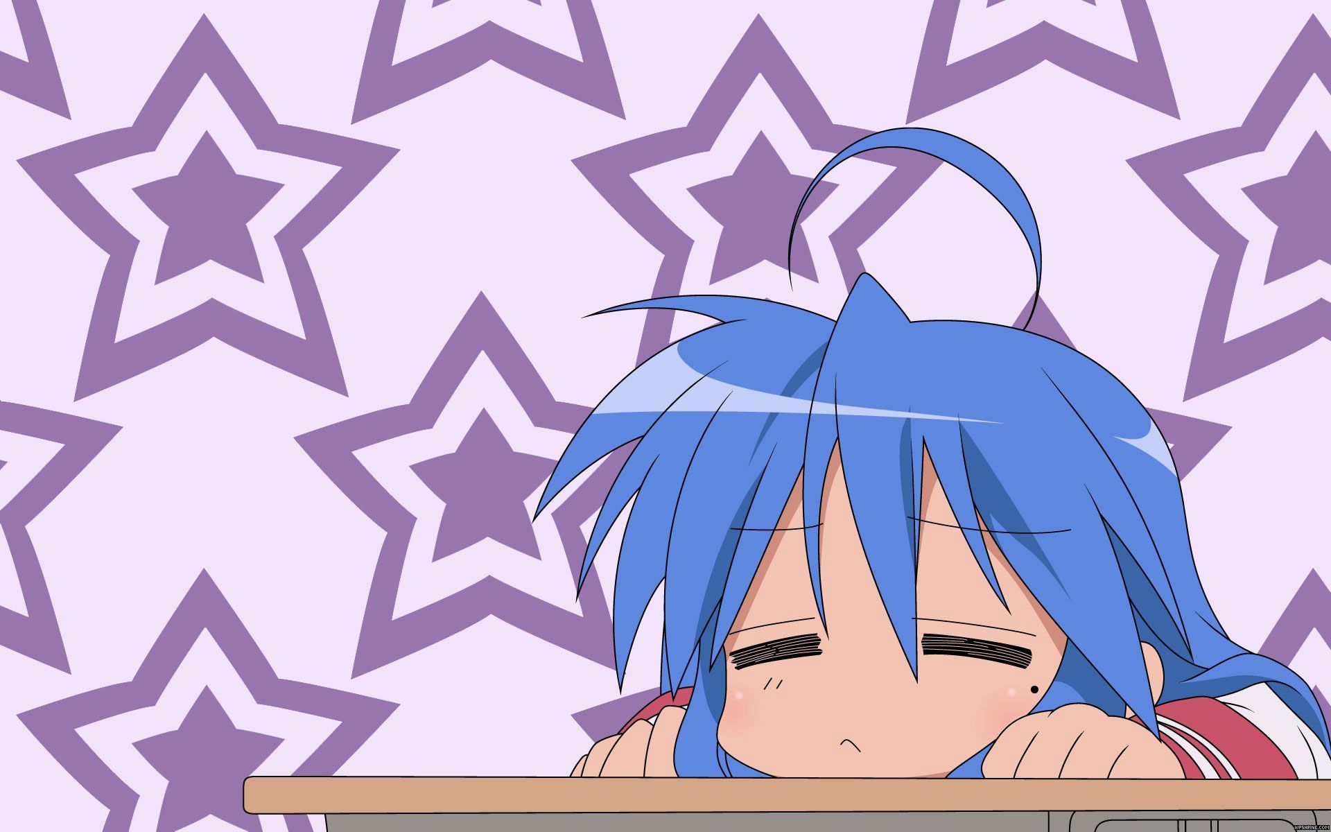 1920x1200 Lucky Star Konata boring wallpaper