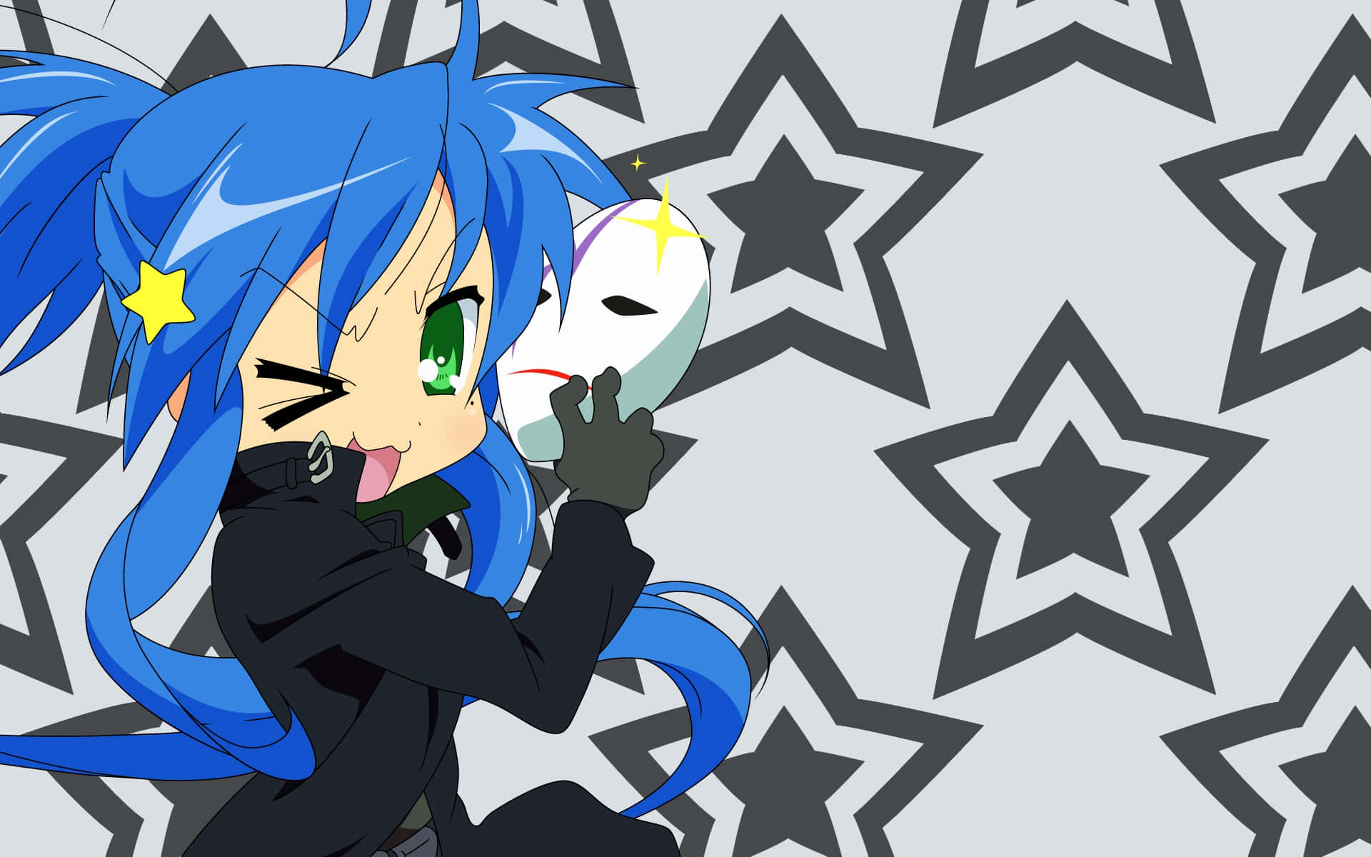 1920x1200 Download free Lucky Star Konata With