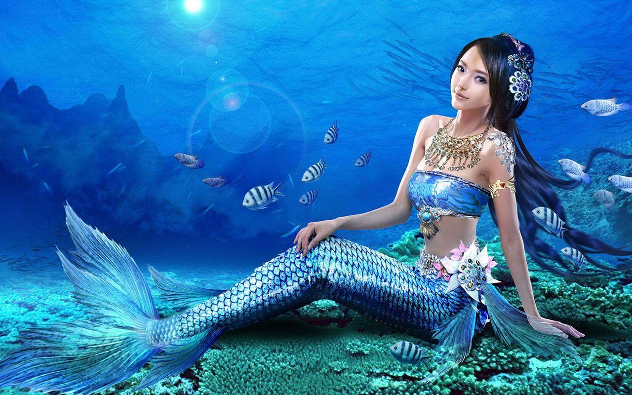 1280x800 Beautiful mermaids. mysterious mermaid HD widescreen