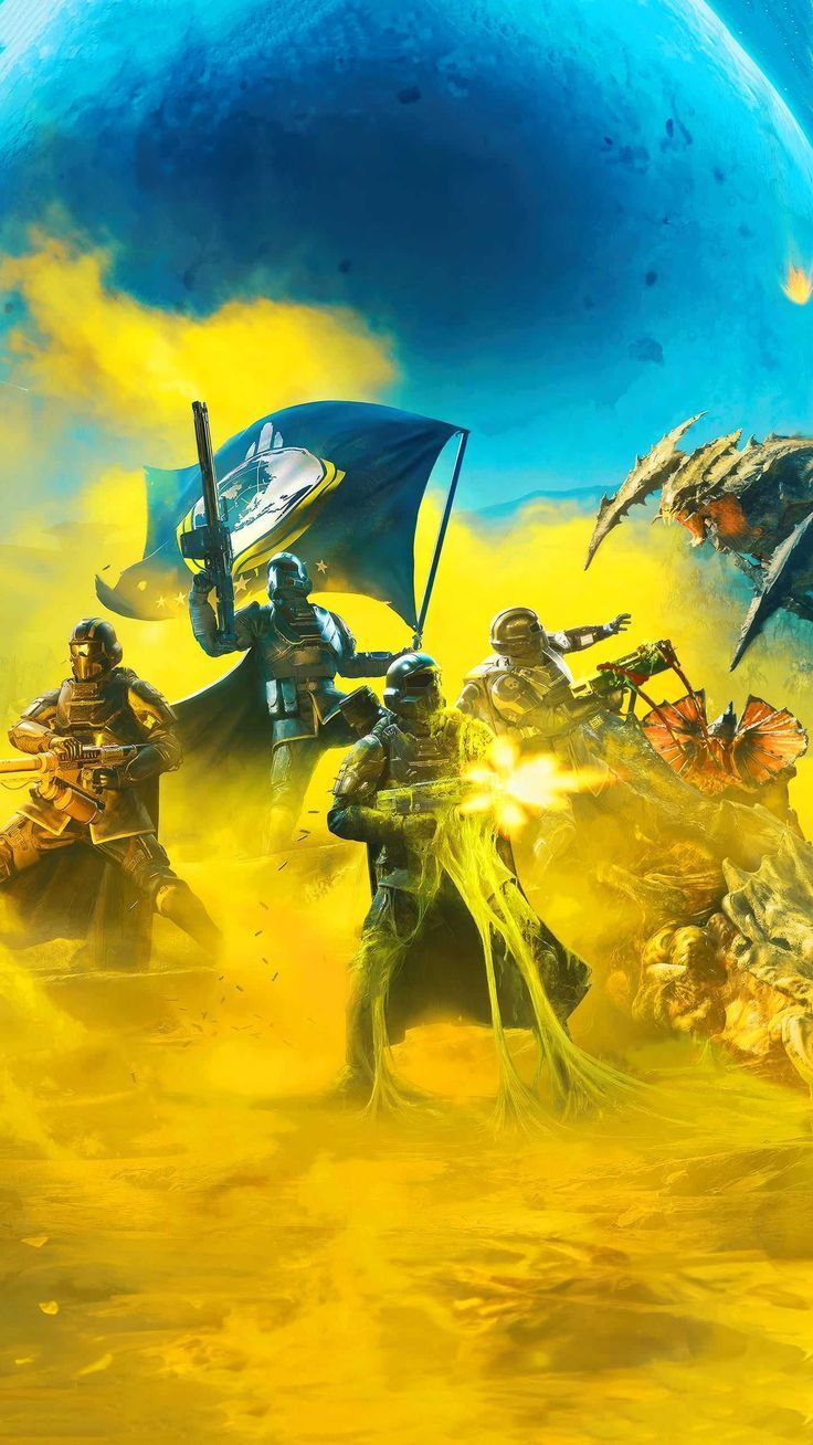 736x1308 Helldivers 2 Wallpaper